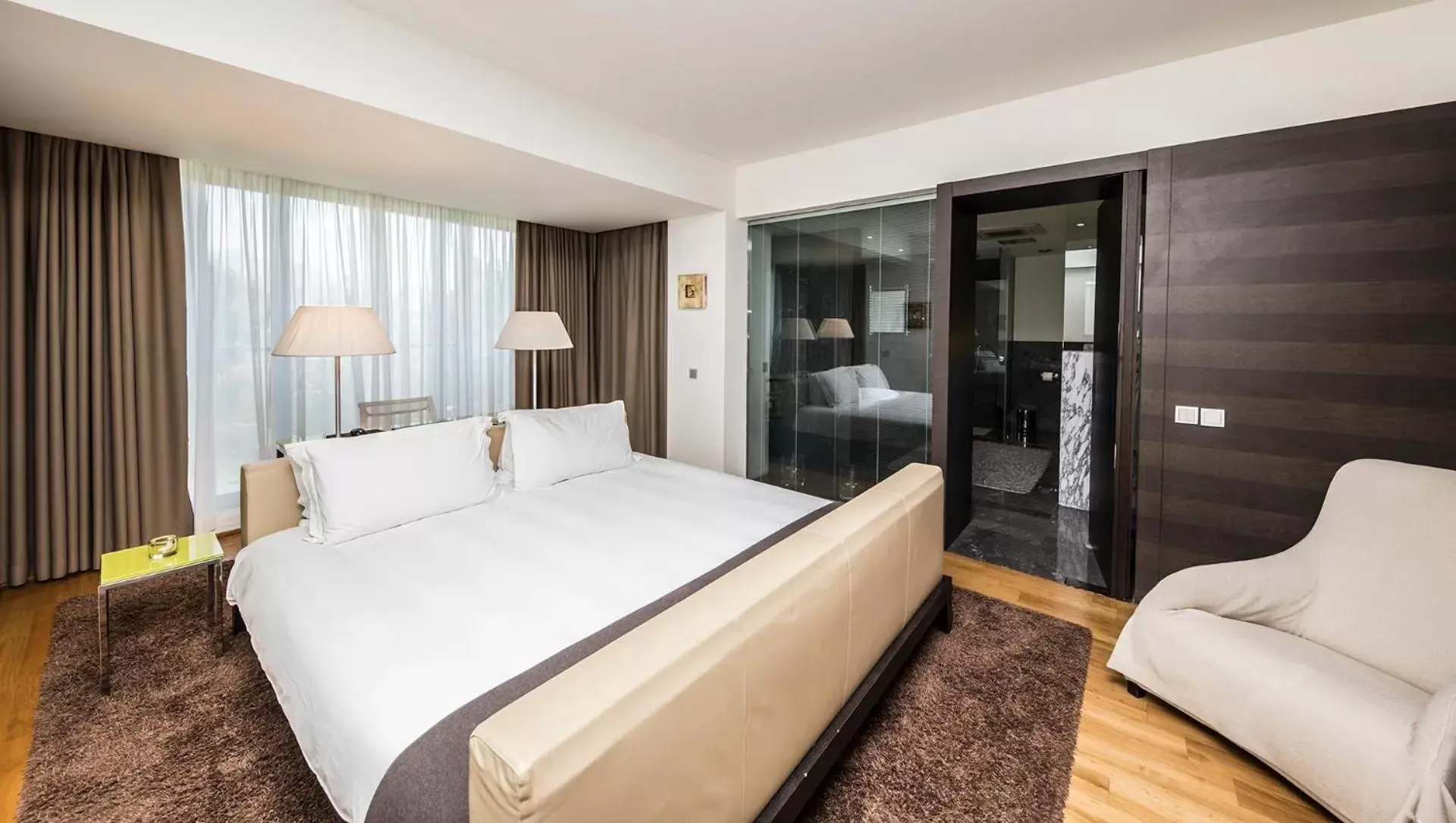 Bed in Hotel Nikopolis