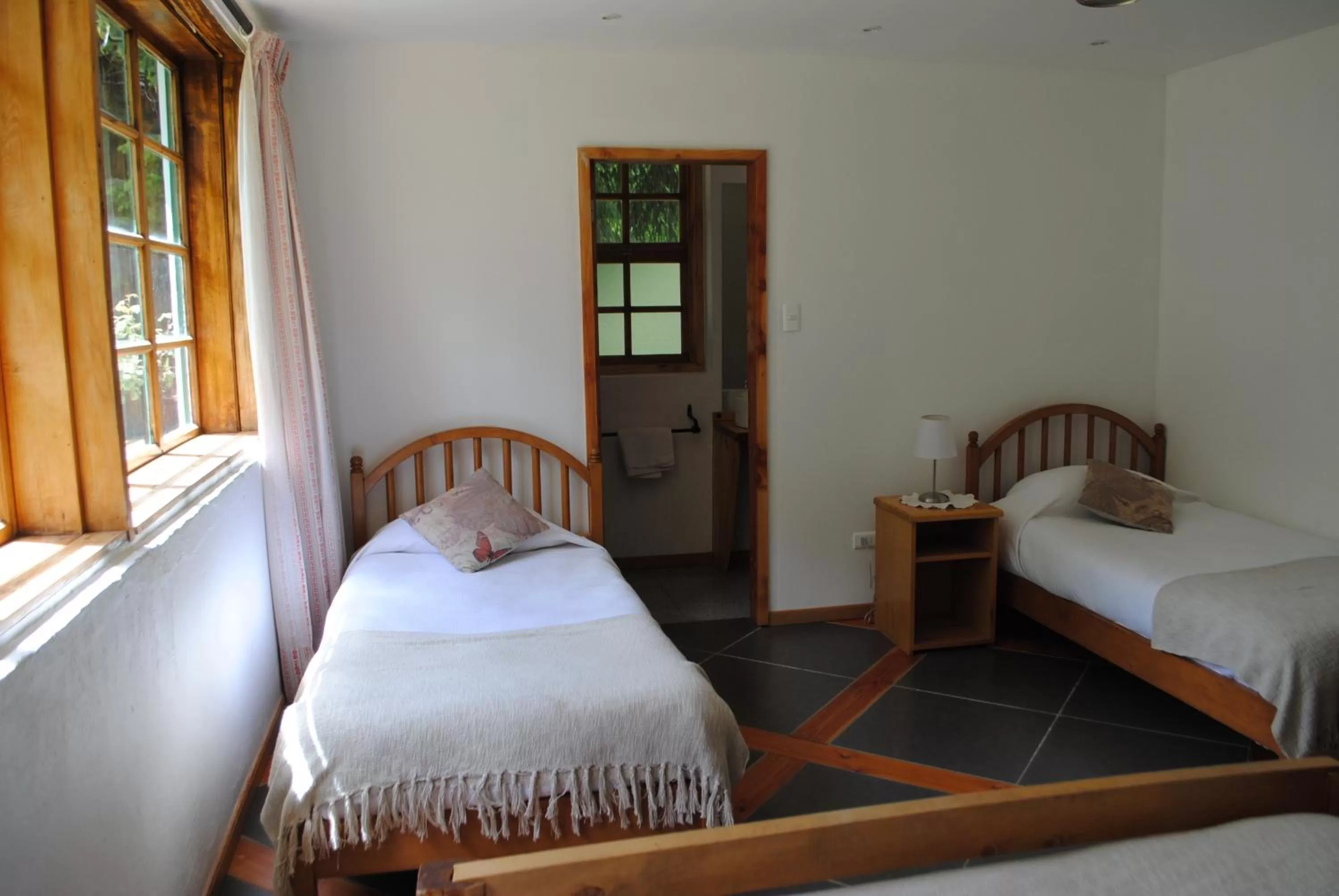 Bed in Hostería de la Patagonia