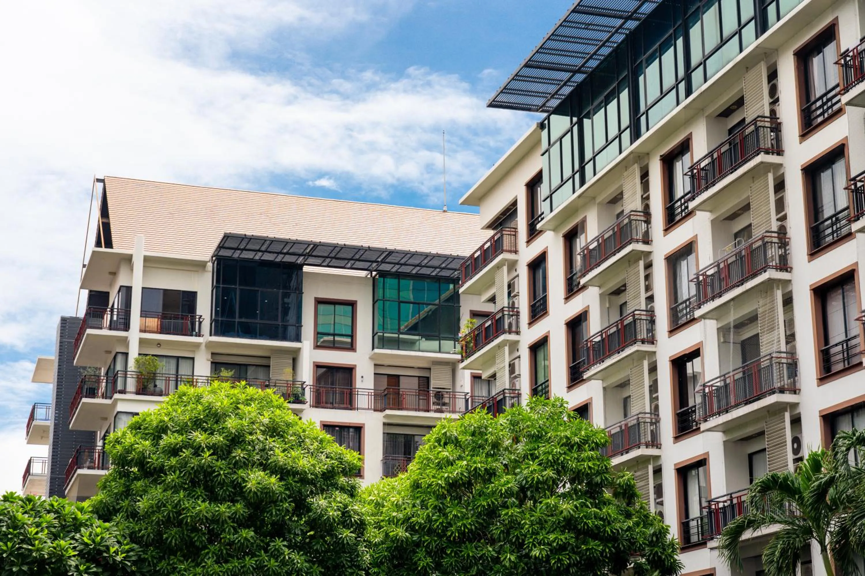 Property building in Amanta Hotel & Residence Ratchada