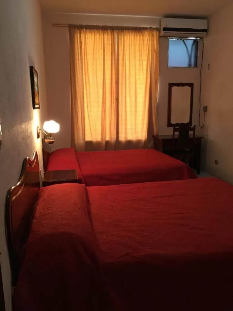 Bed in Hotel El Reformador