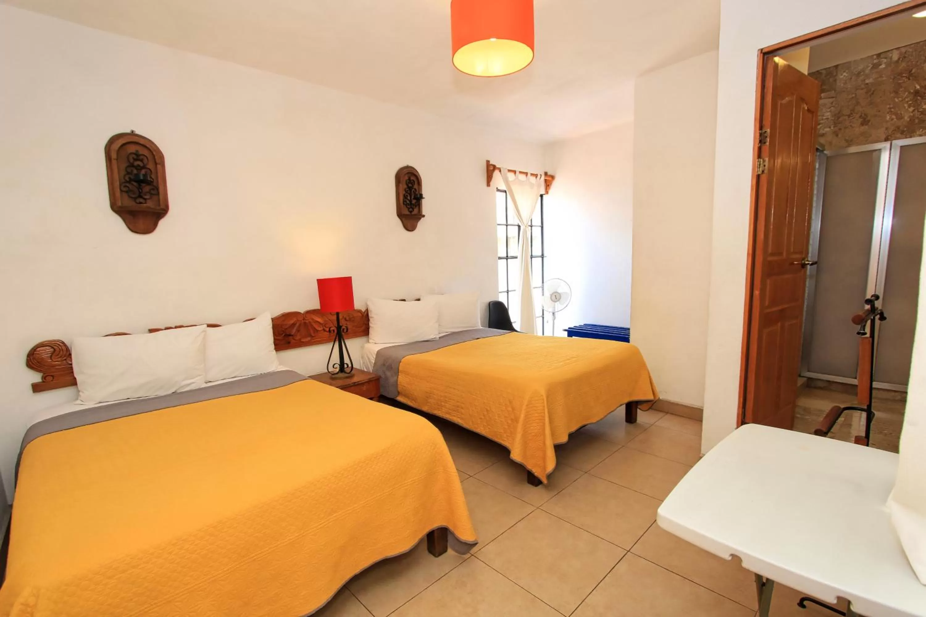 Bed in Hotel Real Guanajuato