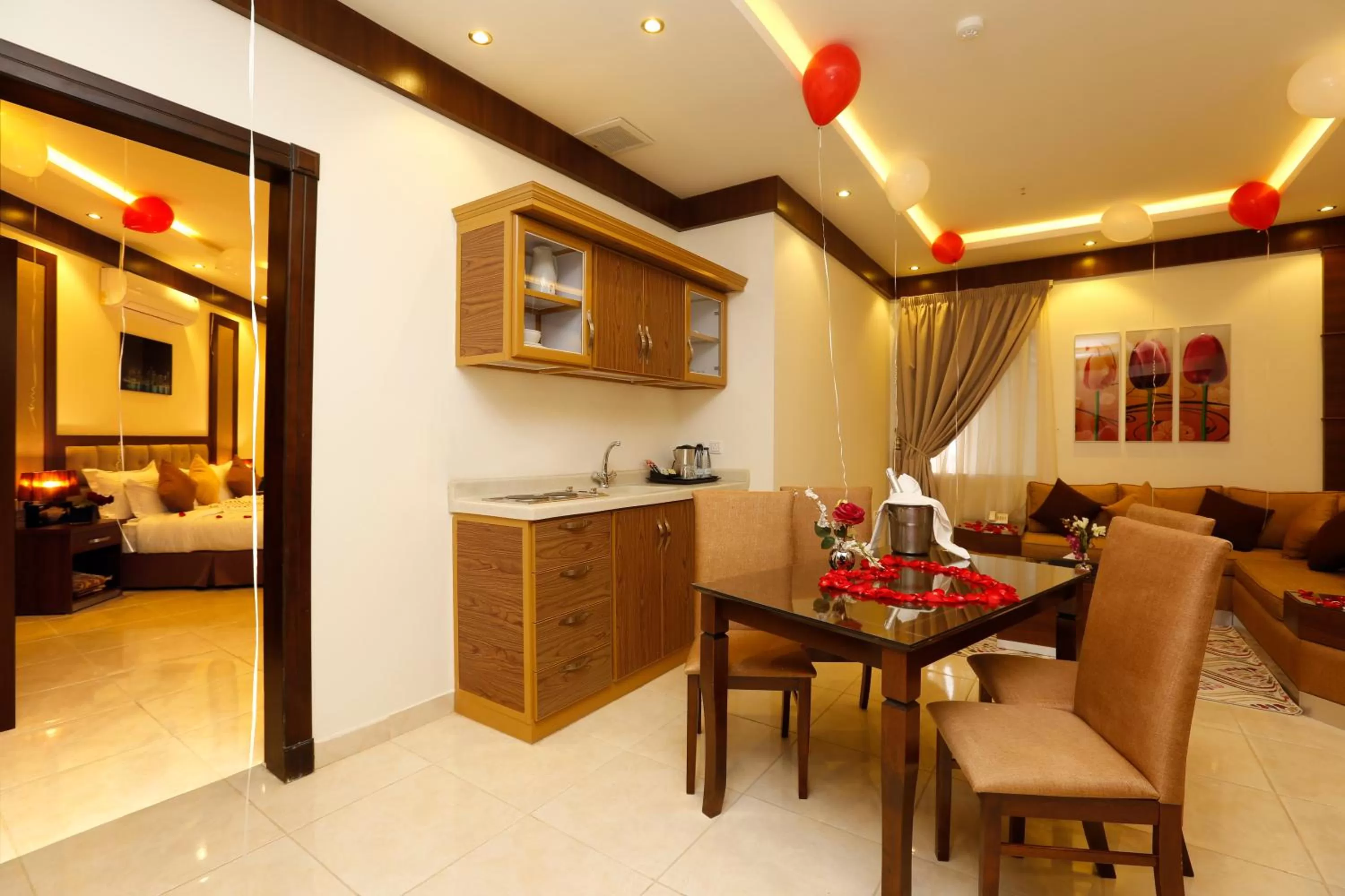 Seating area in Innyar Hotel