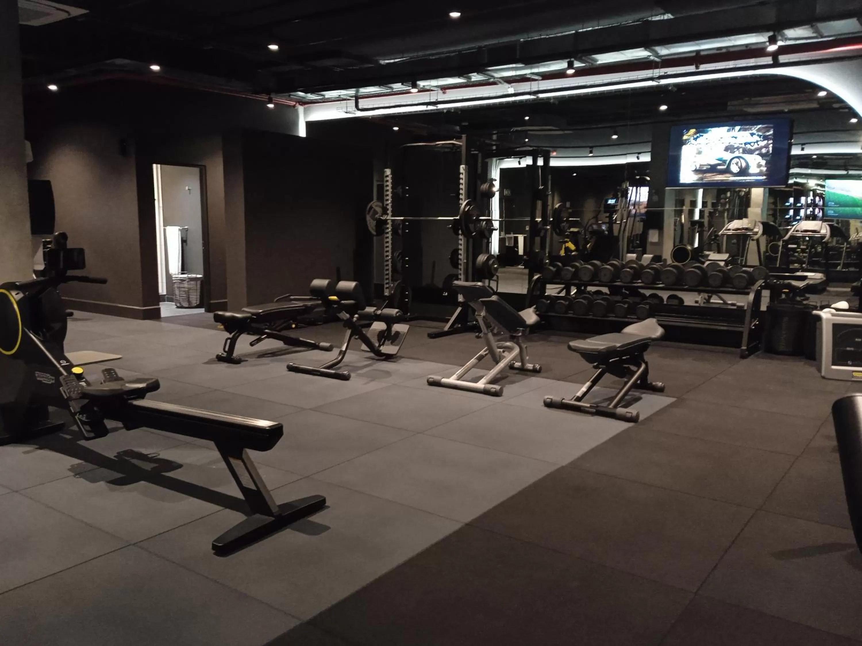 Fitness centre/facilities in The Rockefeller Hotel by NEWMARK