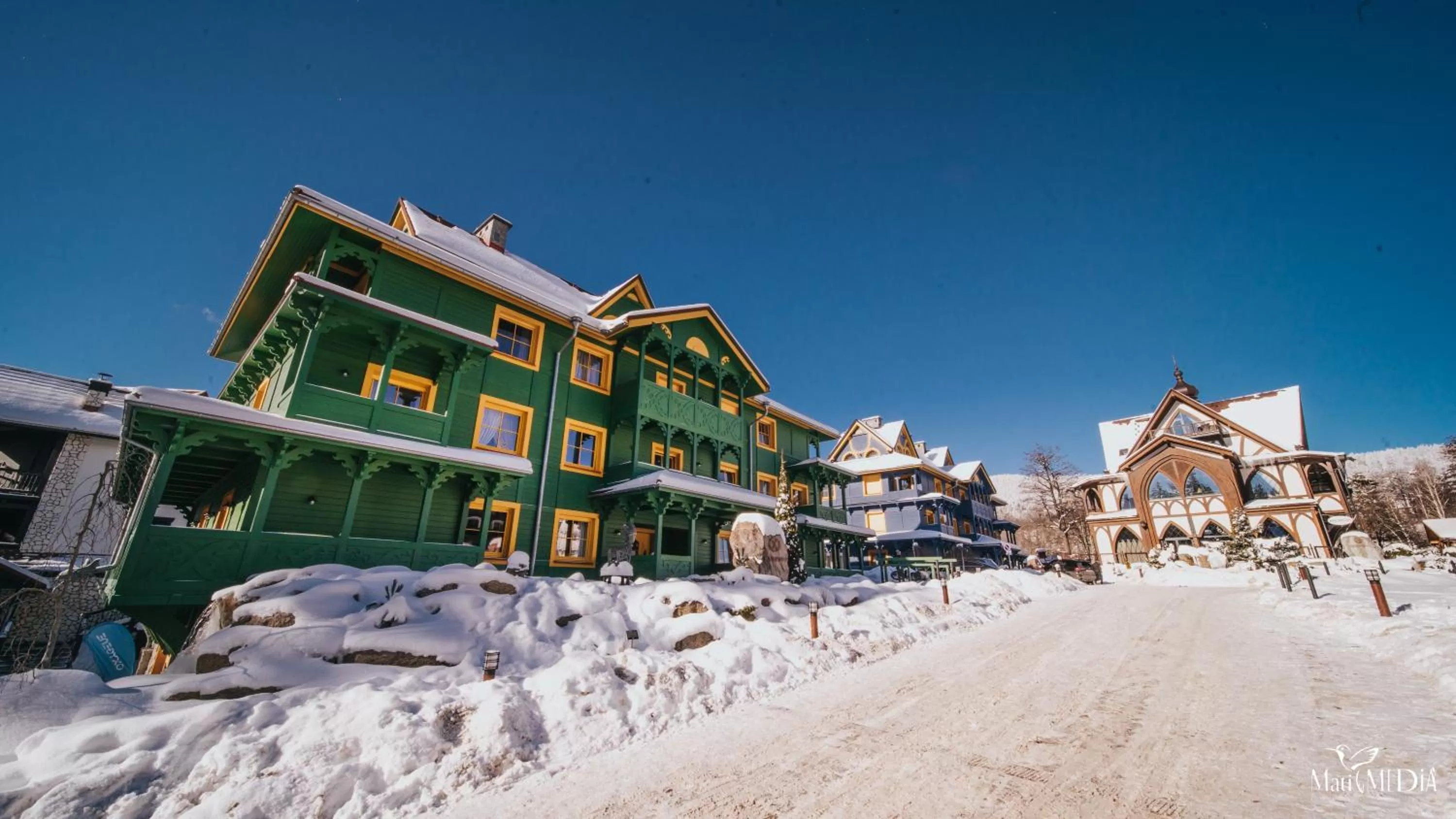 Property building in Norweska Dolina Family&Pet-friendly Resort