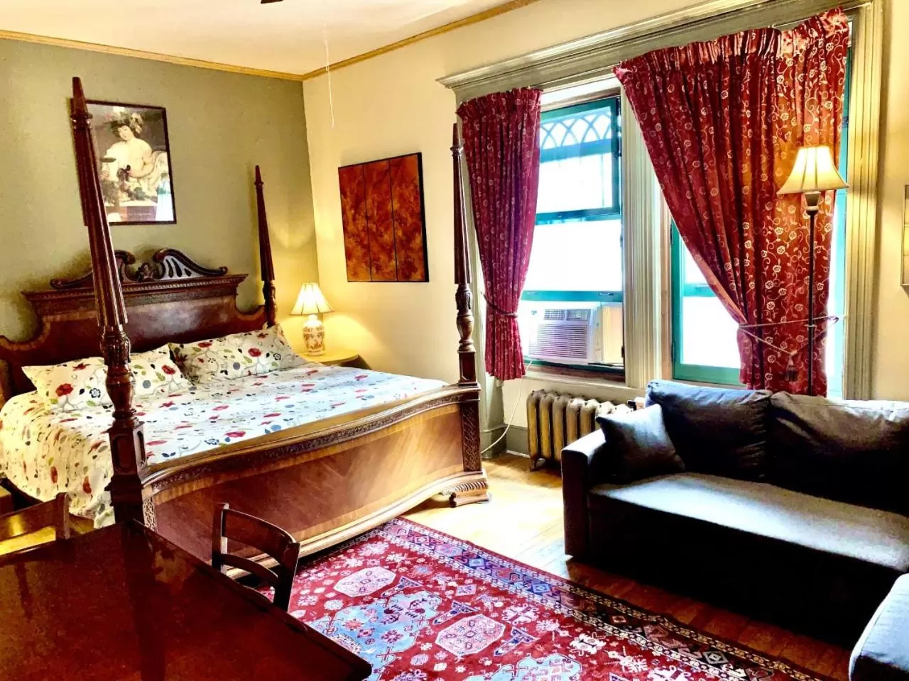 Bedroom, Bed in B&B Quebec