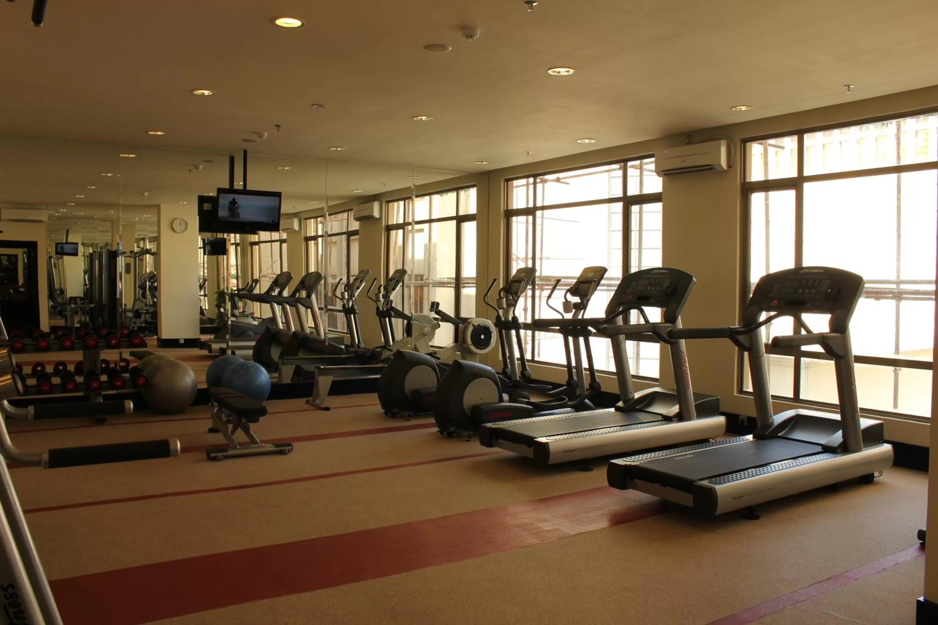 Fitness centre/facilities in NagaWorld Hotel & Entertainment Complex