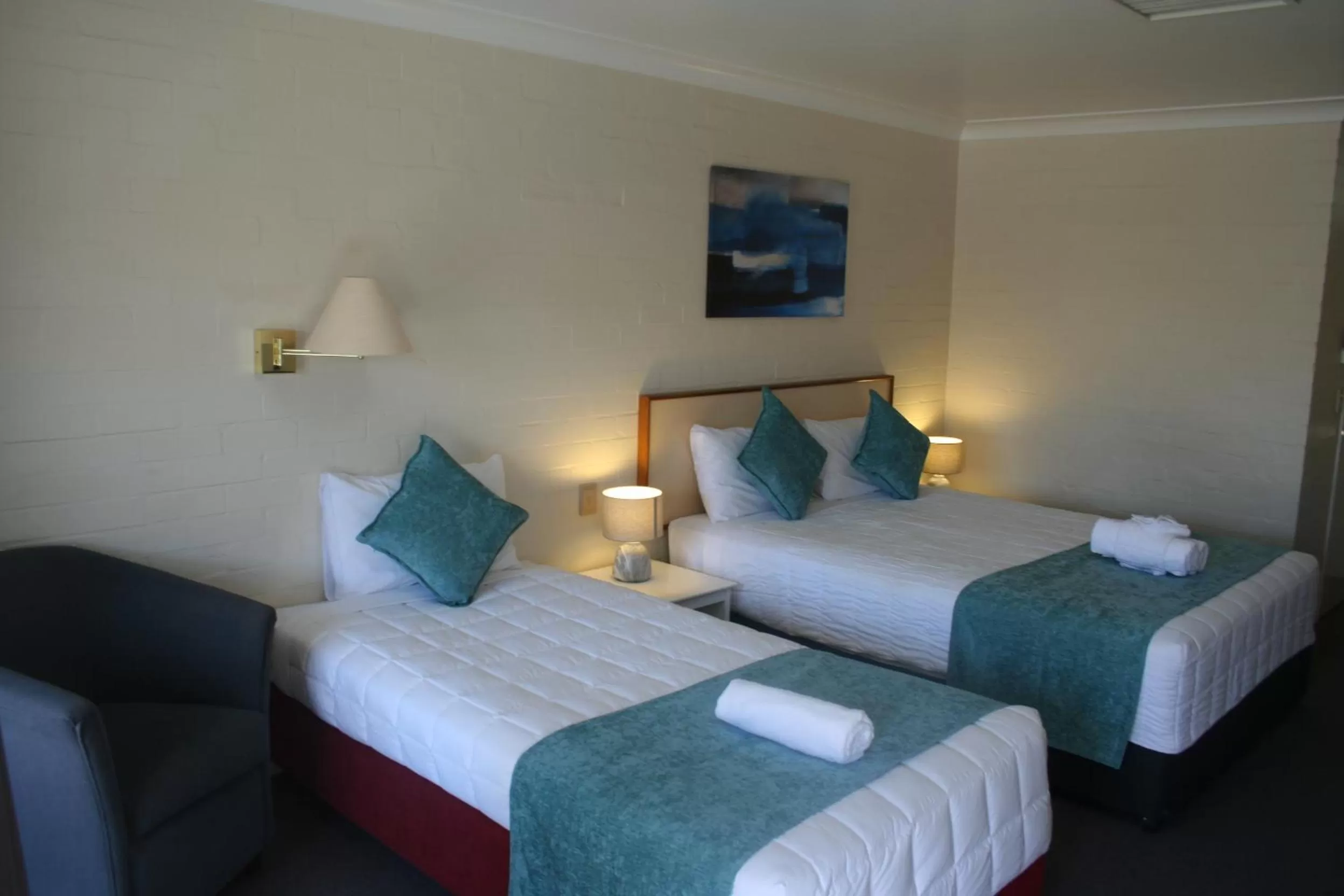 Bed in Club Motel Armidale