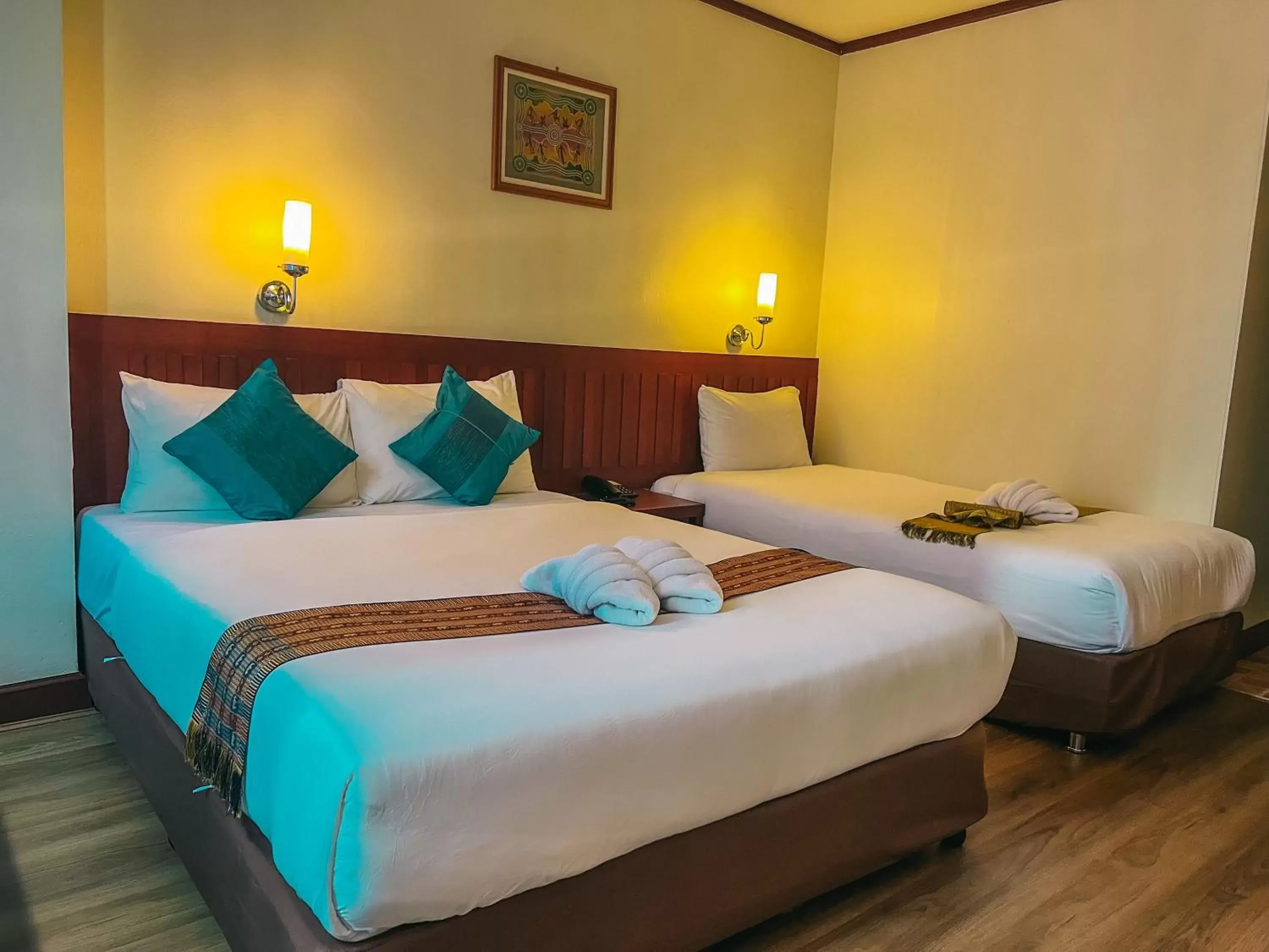 Bed in Neo Hatyai Hotel Bed in Neo Hatyai Hotel