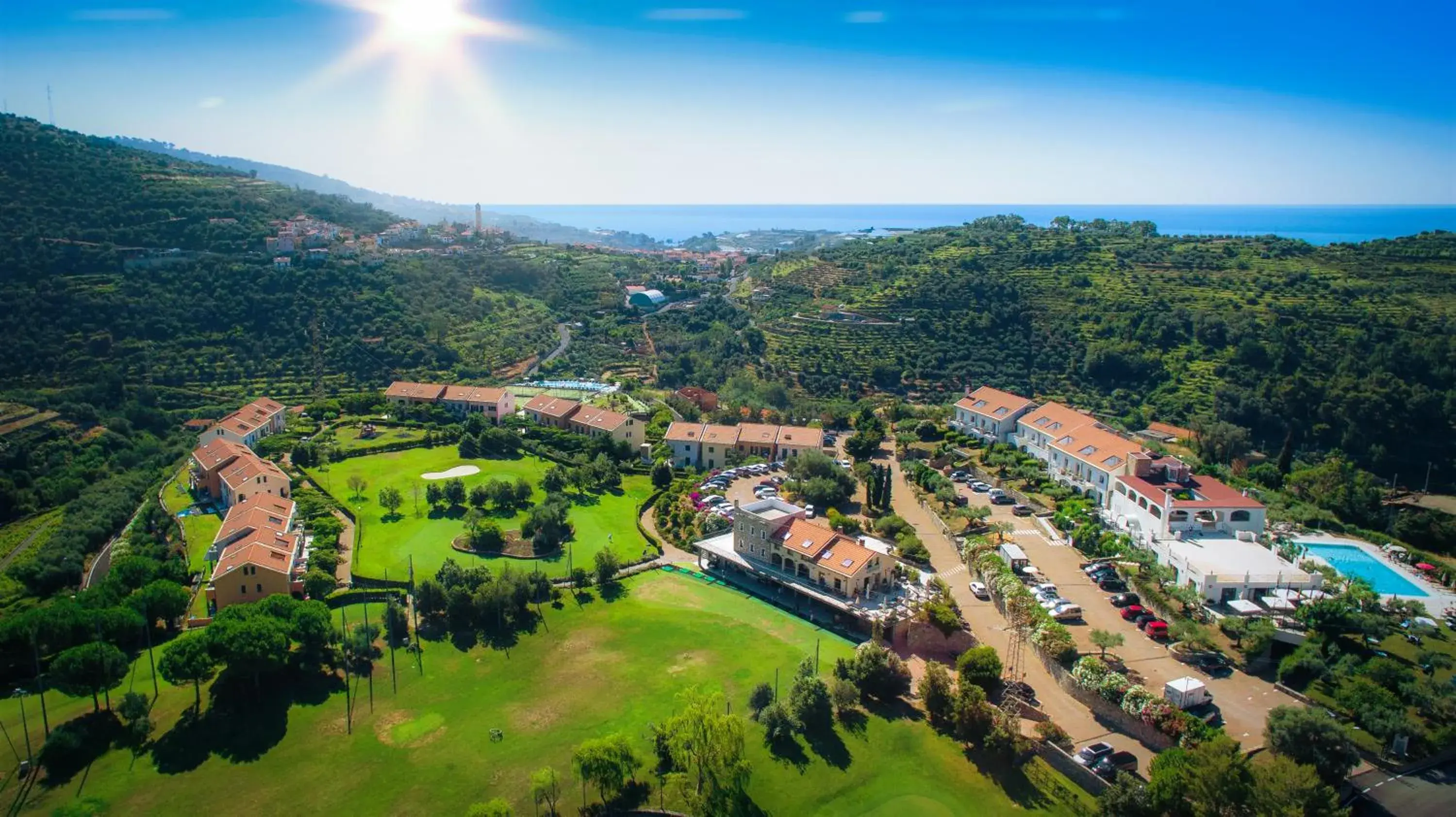 Restaurant/places to eat, Bird's-eye View in Castellaro Golf Resort