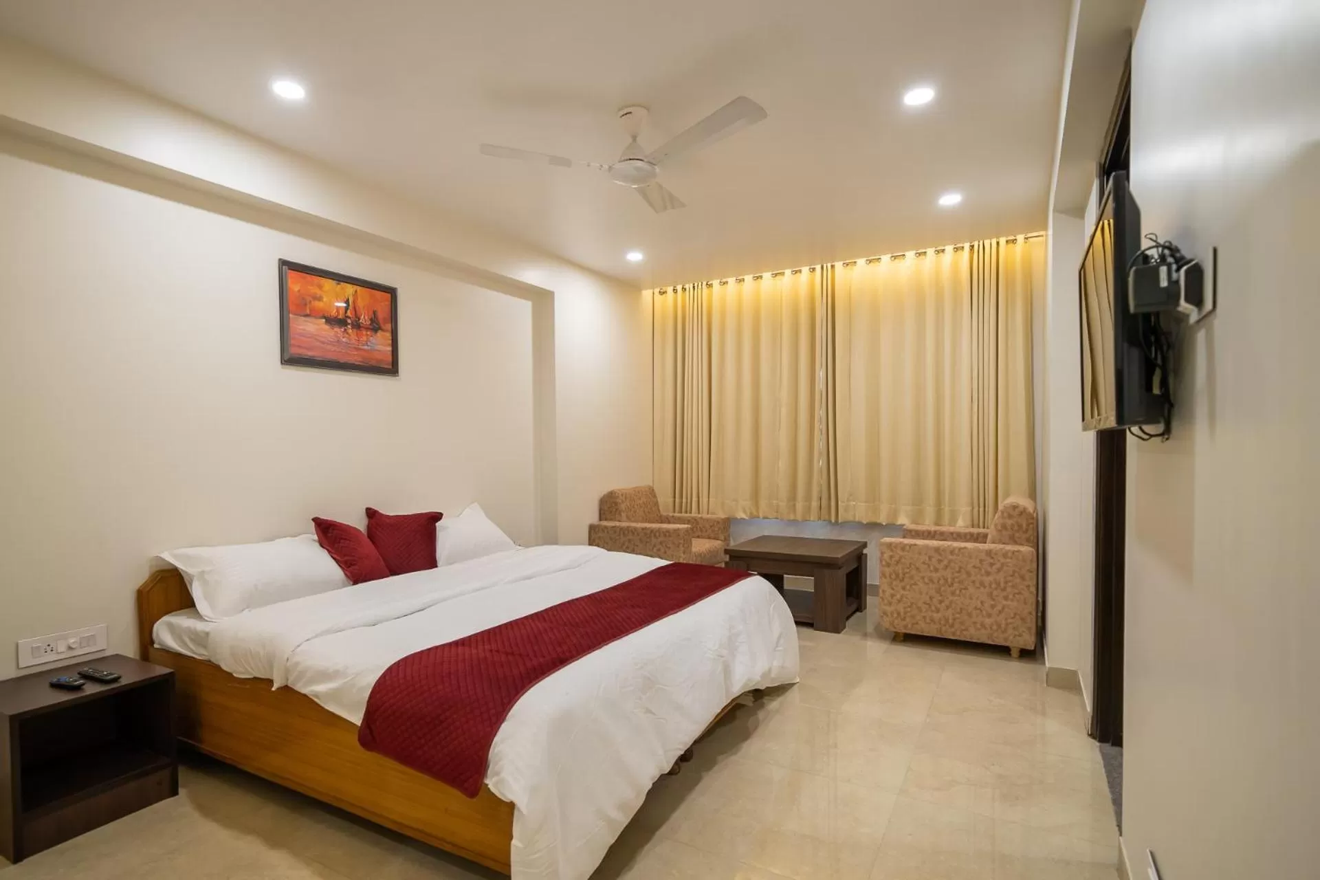 Bed in Sheerha Royal Residency-Near Jaipur Airport