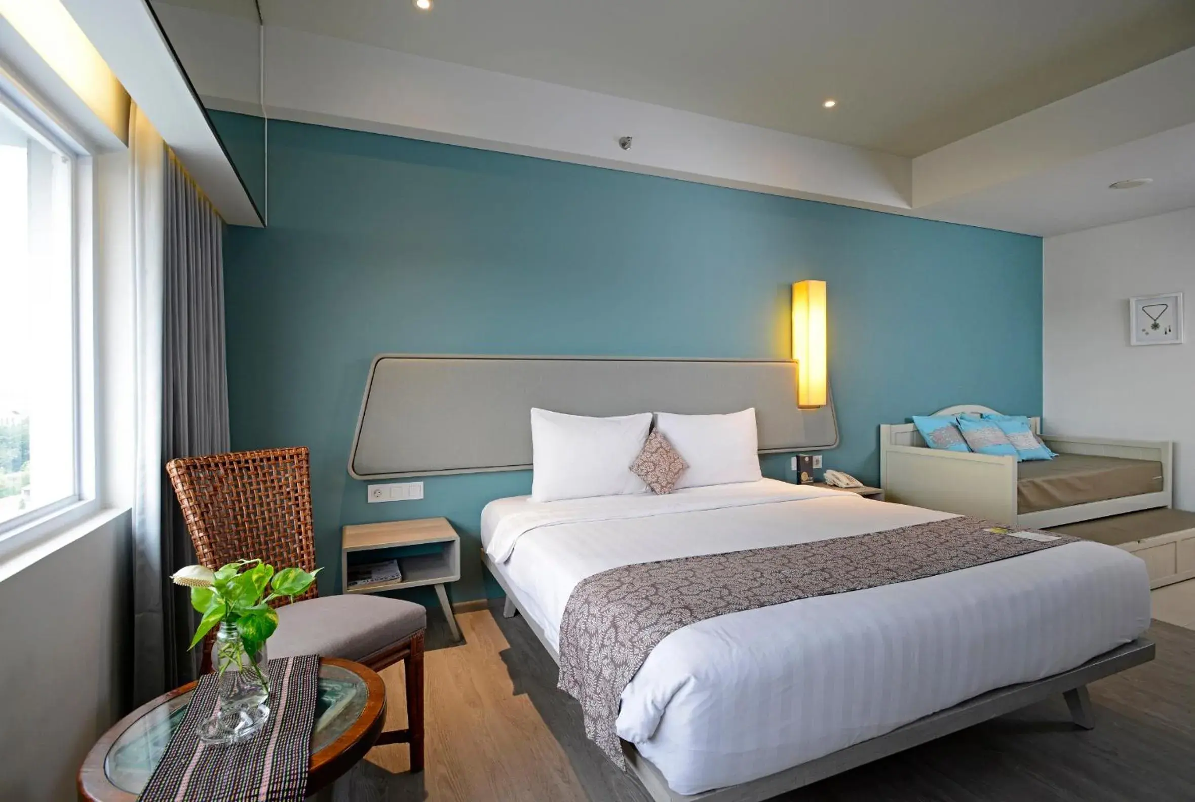 Bedroom, Bed in La Lisa Hotel Surabaya