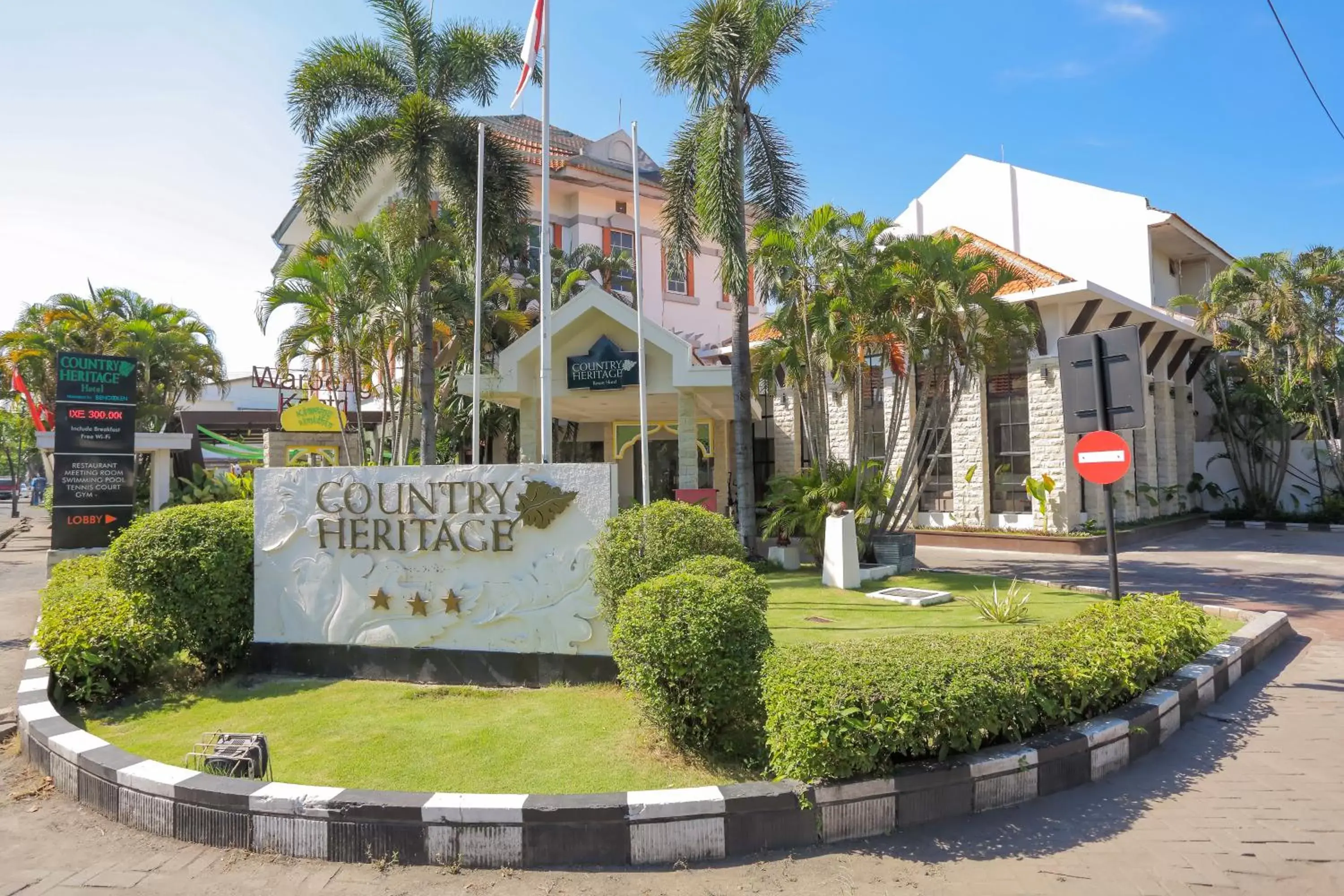 Property Building in Country Heritage Hotel