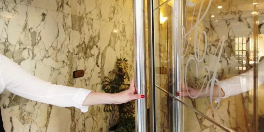 Lobby or reception in Hotel América Ferrol