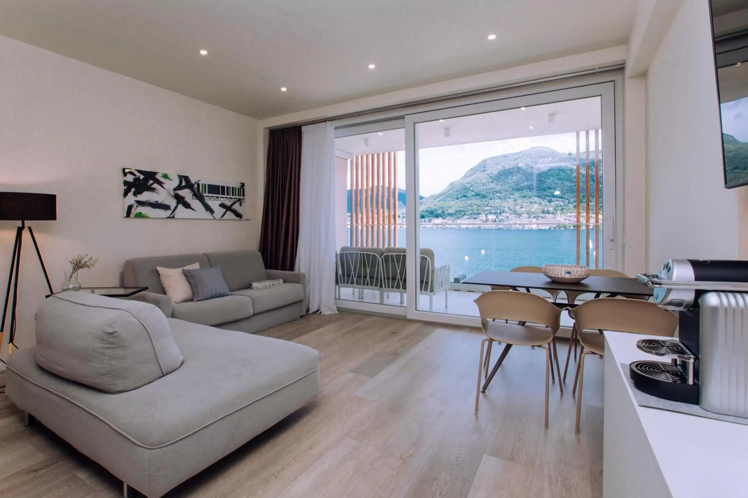 Lake view, Seating Area in Ah Porticcioli Boutique Apartments