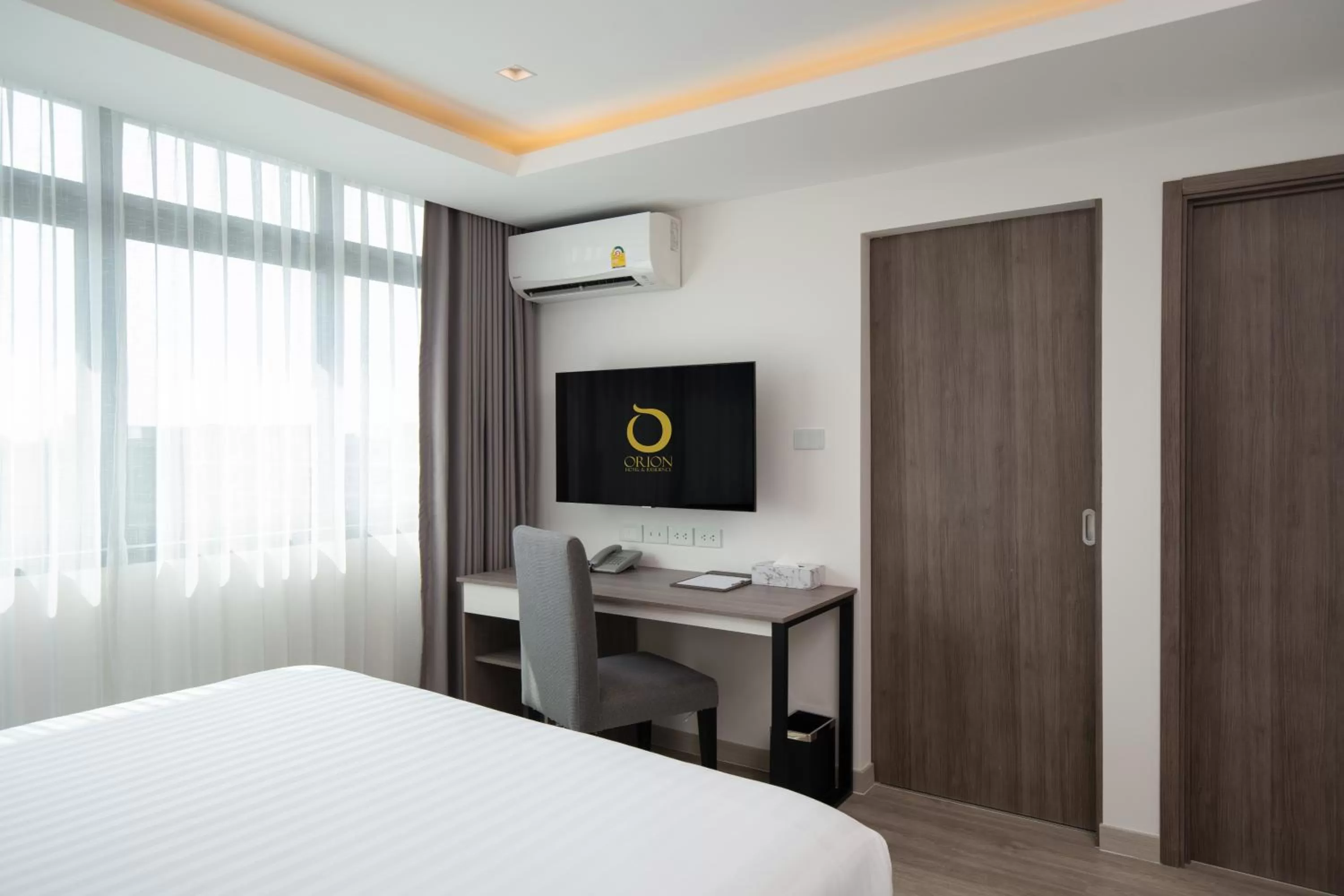 Photo of the whole room, Bed in ORION Hotel & Residence Bangna