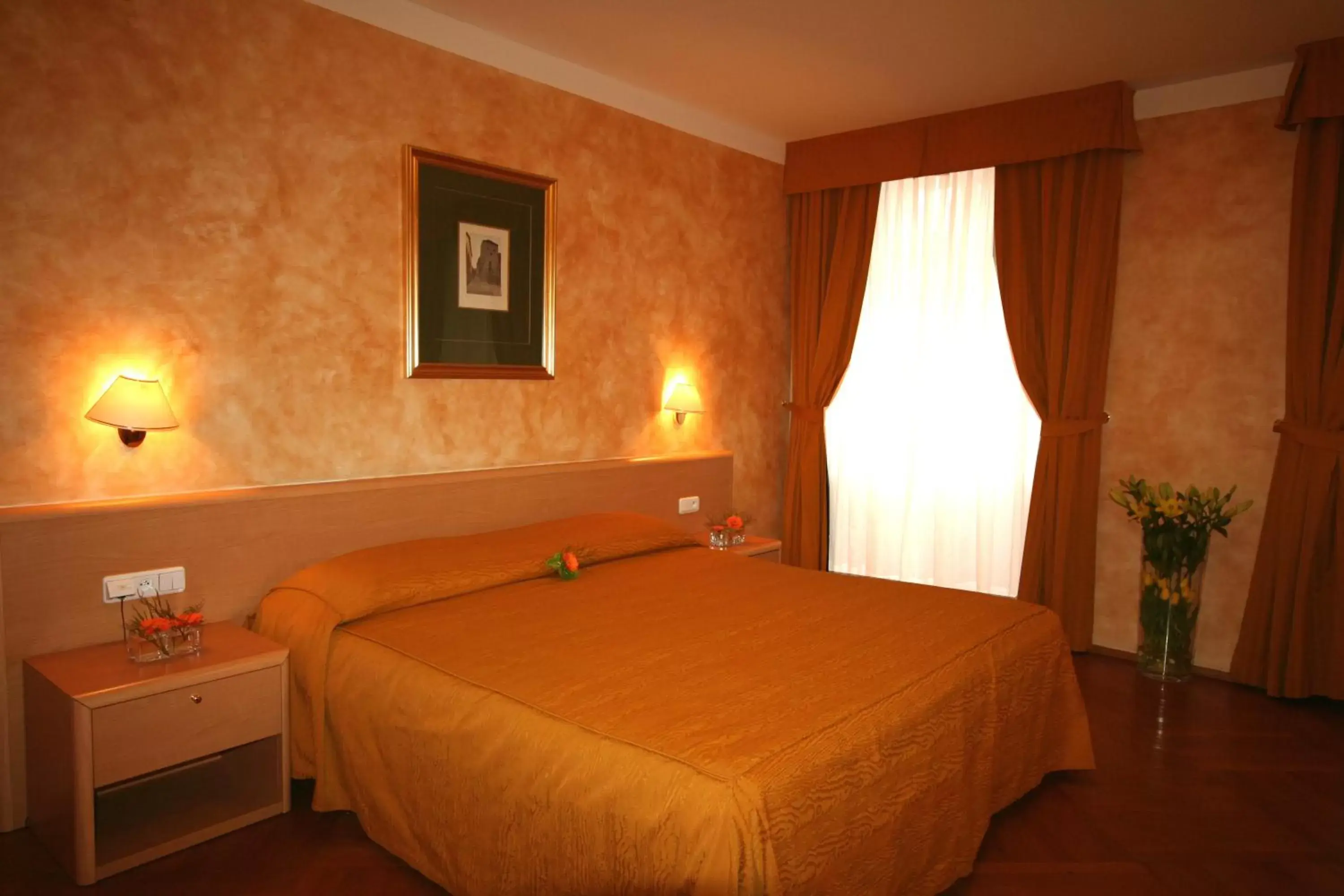 Bed in Hotel Roma Prague