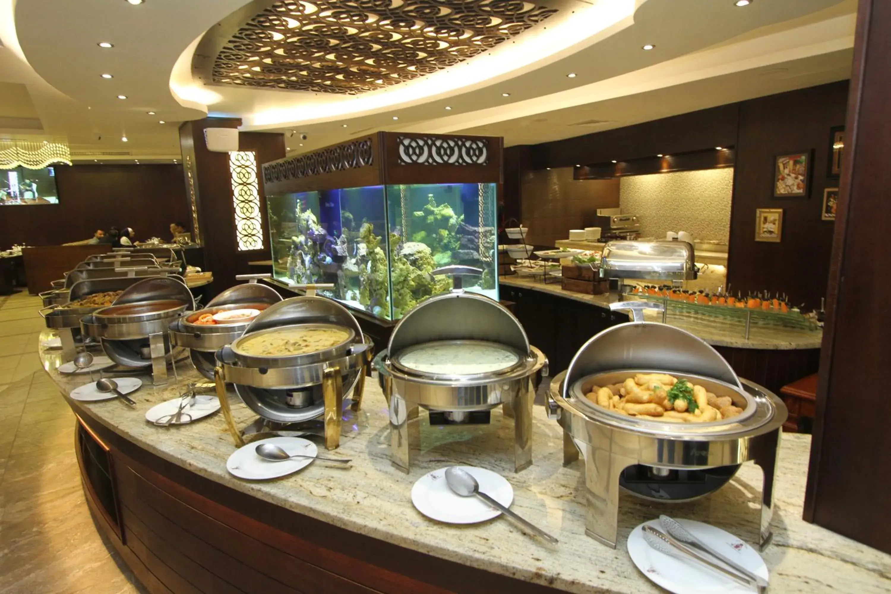 Buffet breakfast in Al Thuraya Hotel