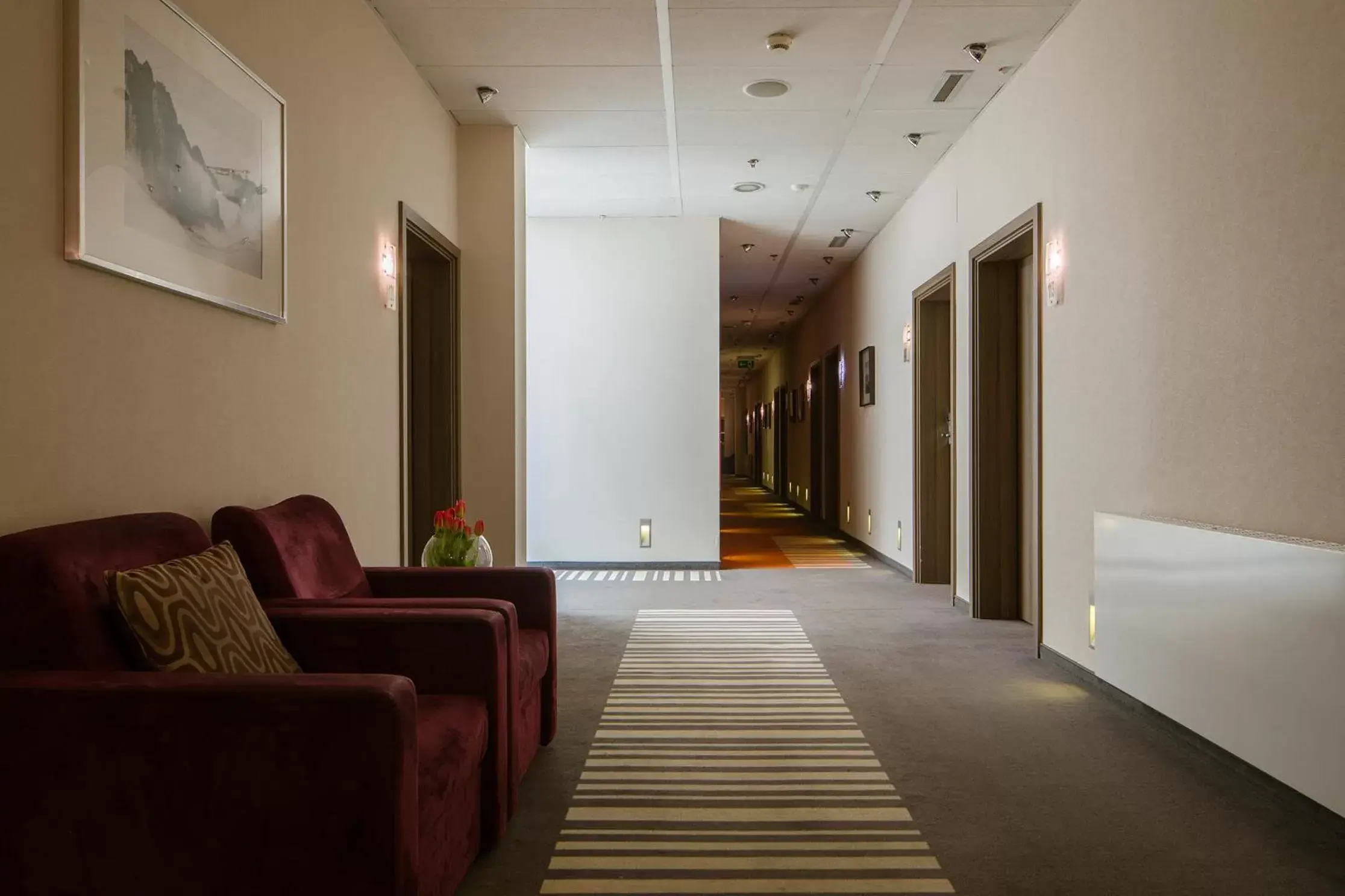 Seating area in Hotel Centrum Business