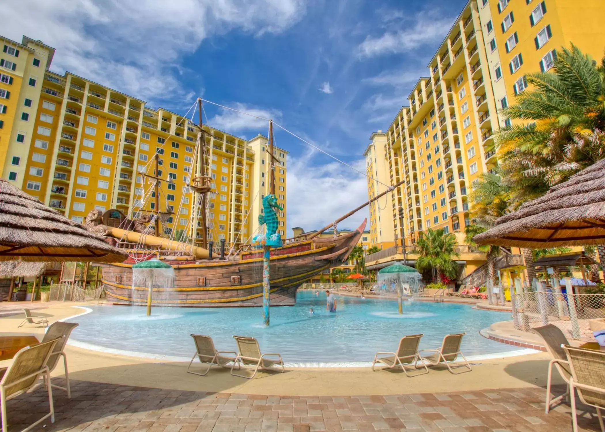Swimming Pool in Lake Buena Vista Resort Village and Spa, a staySky Hotel & Resort Near Disney