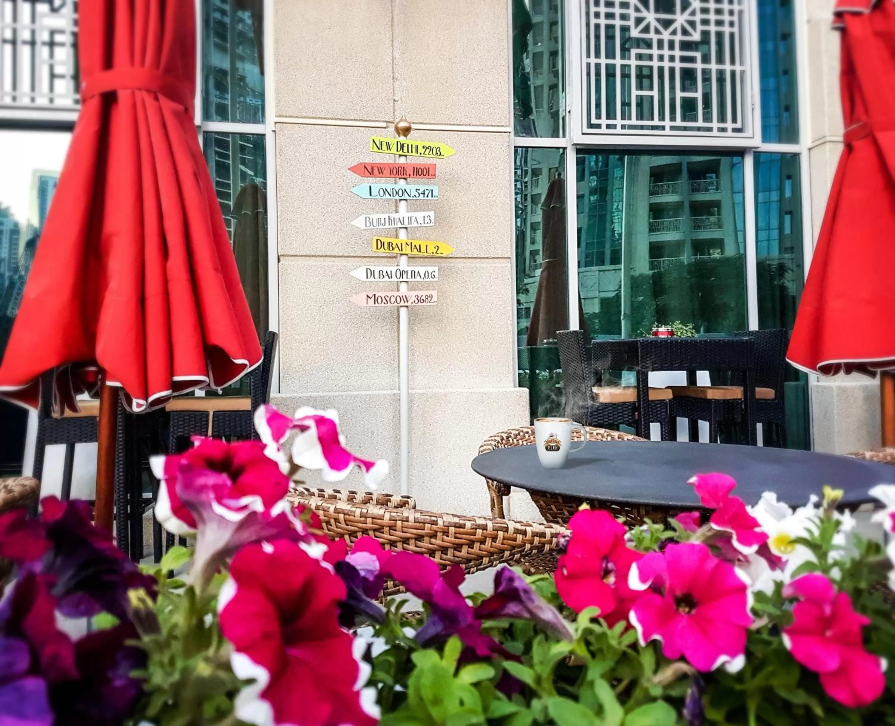 Restaurant/places to eat in Ramada by Wyndham Downtown Dubai