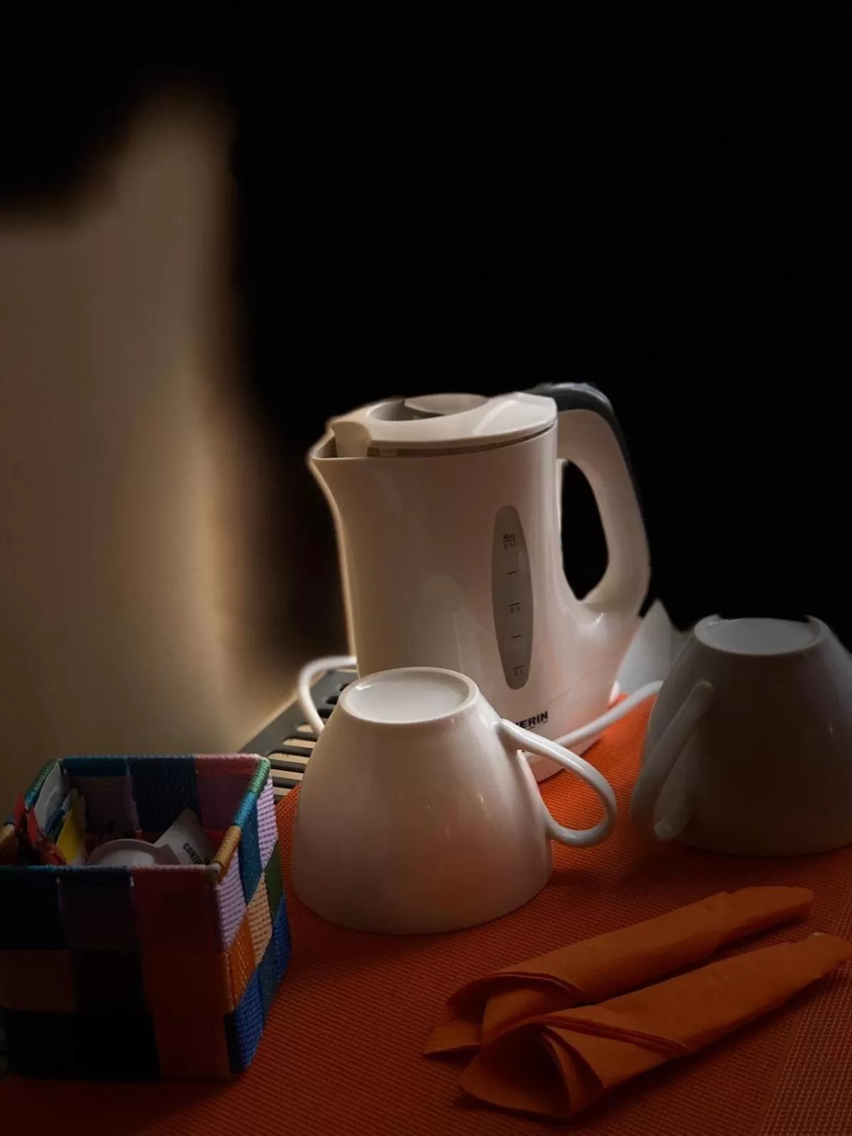 Coffee/tea facilities in Hotel Plebiscito Aparthotel