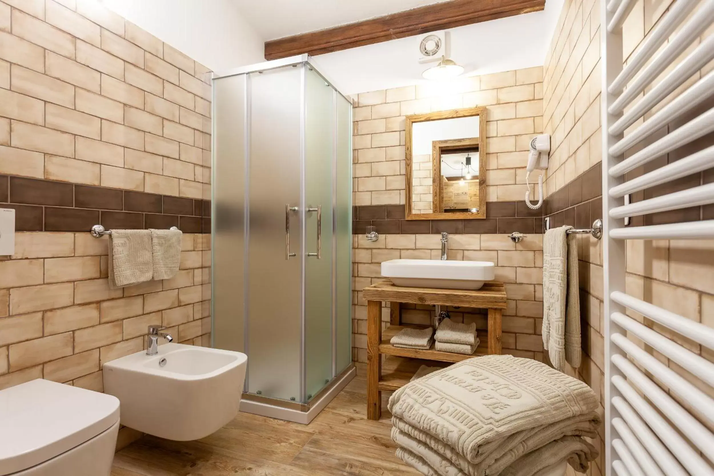 Bathroom in Residence Le Grand Chalet
