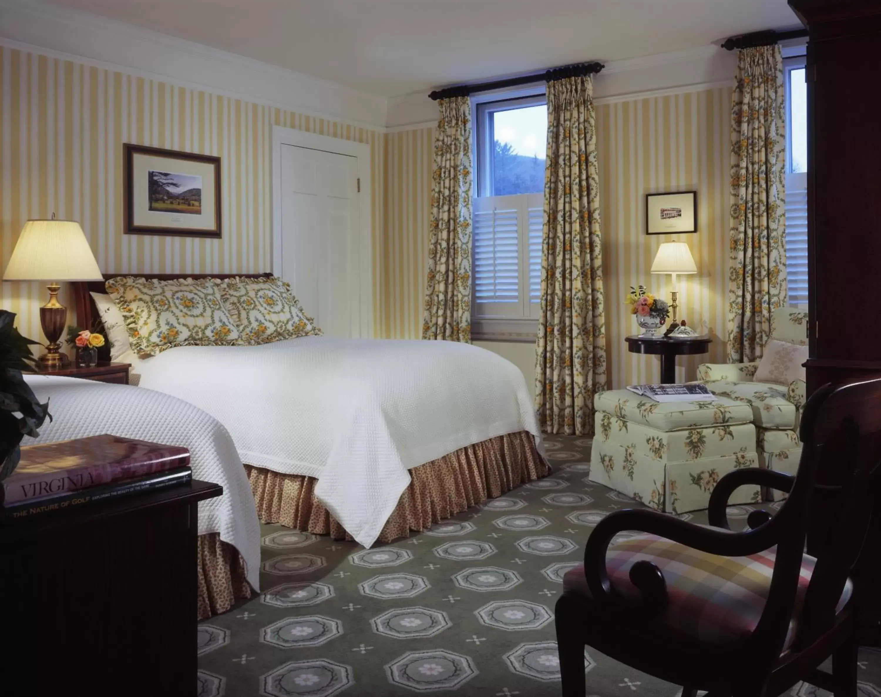 Photo of the whole room, Bed in The Omni Homestead Resort