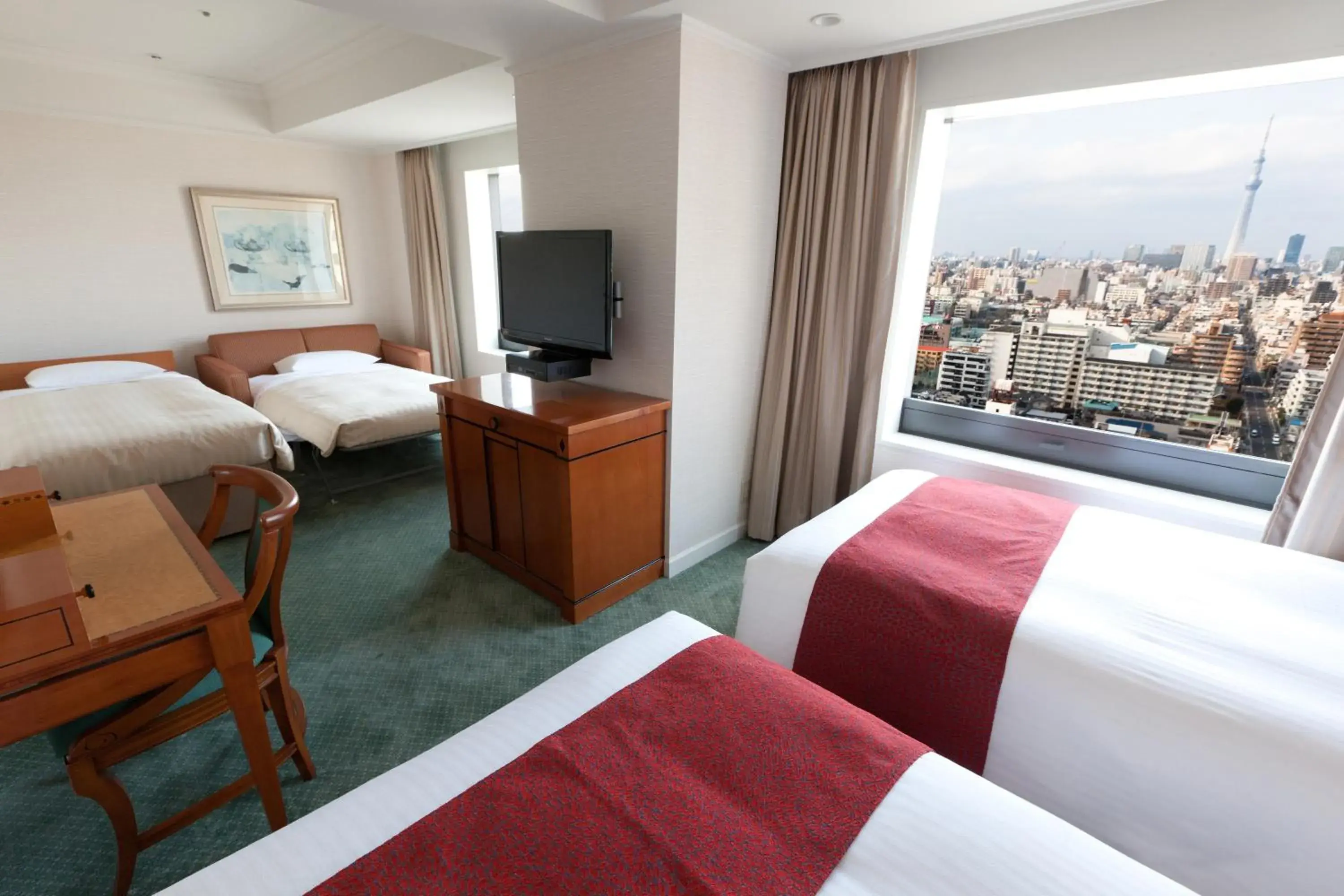 Deluxe Family Room - Non-Smoking (4 Adult) - Skytree View in Hotel East 21 Tokyo