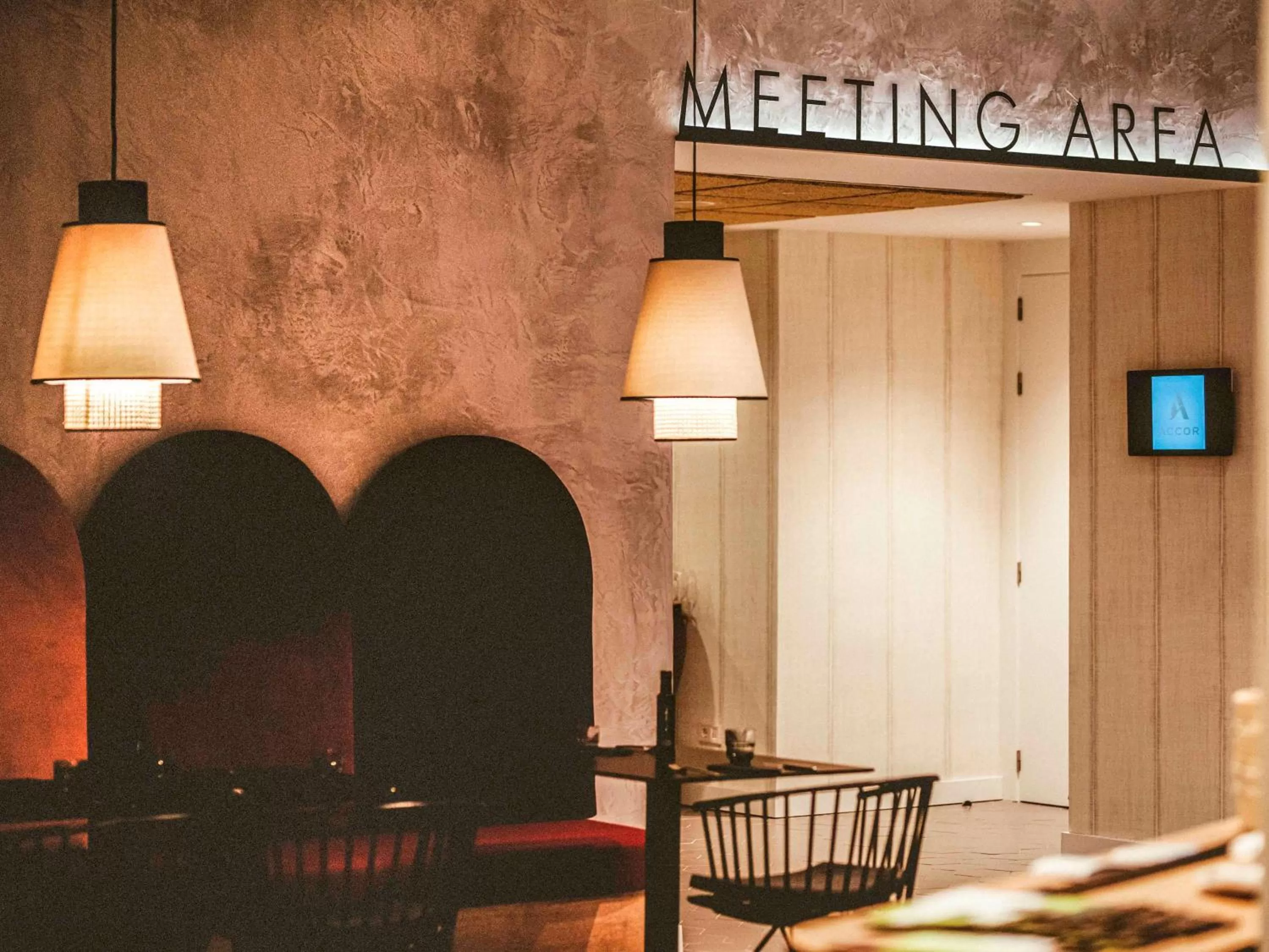 On site in Novotel Campo De Las Naciones