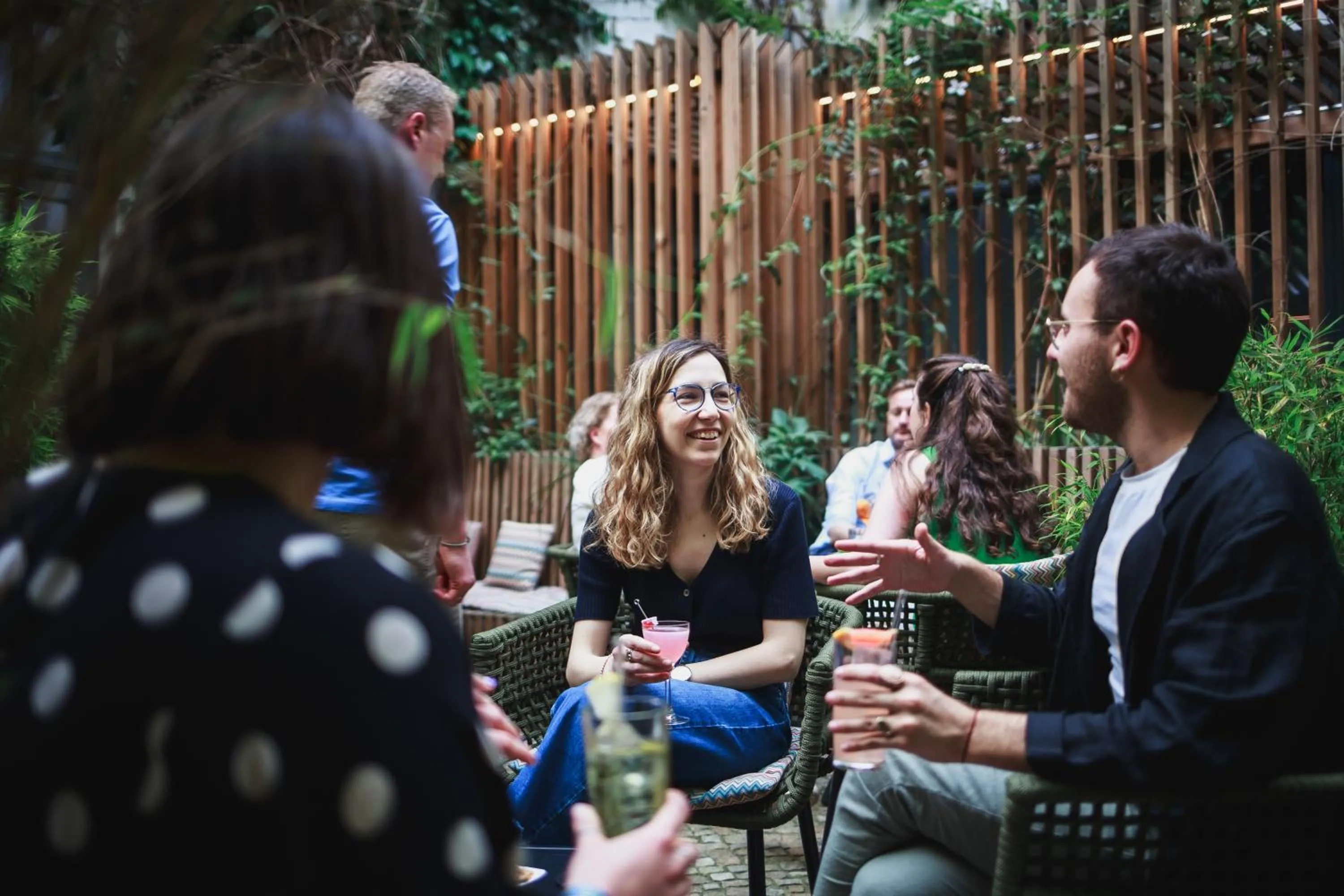 Patio in The Circus Hotel