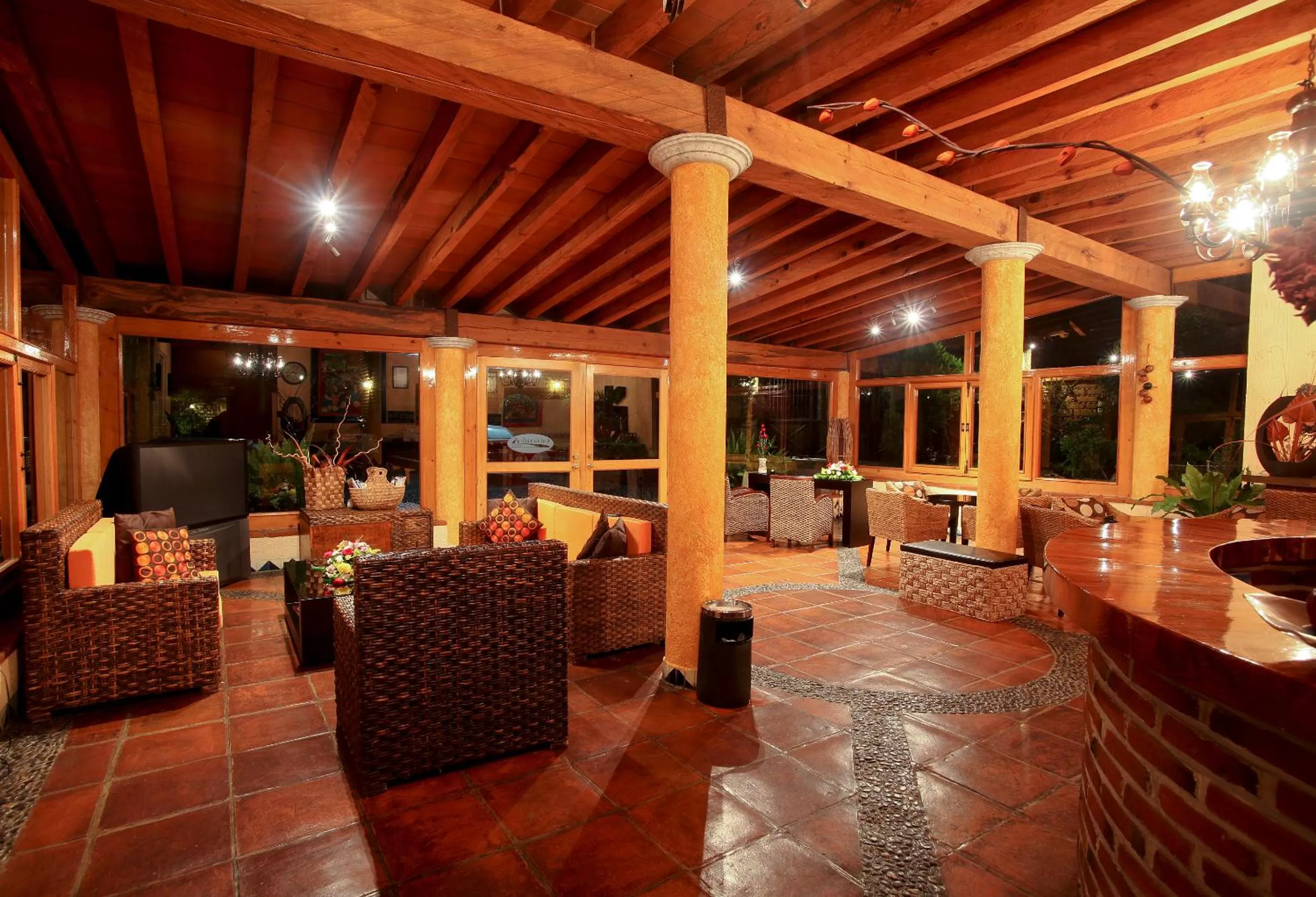 Lobby or reception in Hotel Real Del Valle