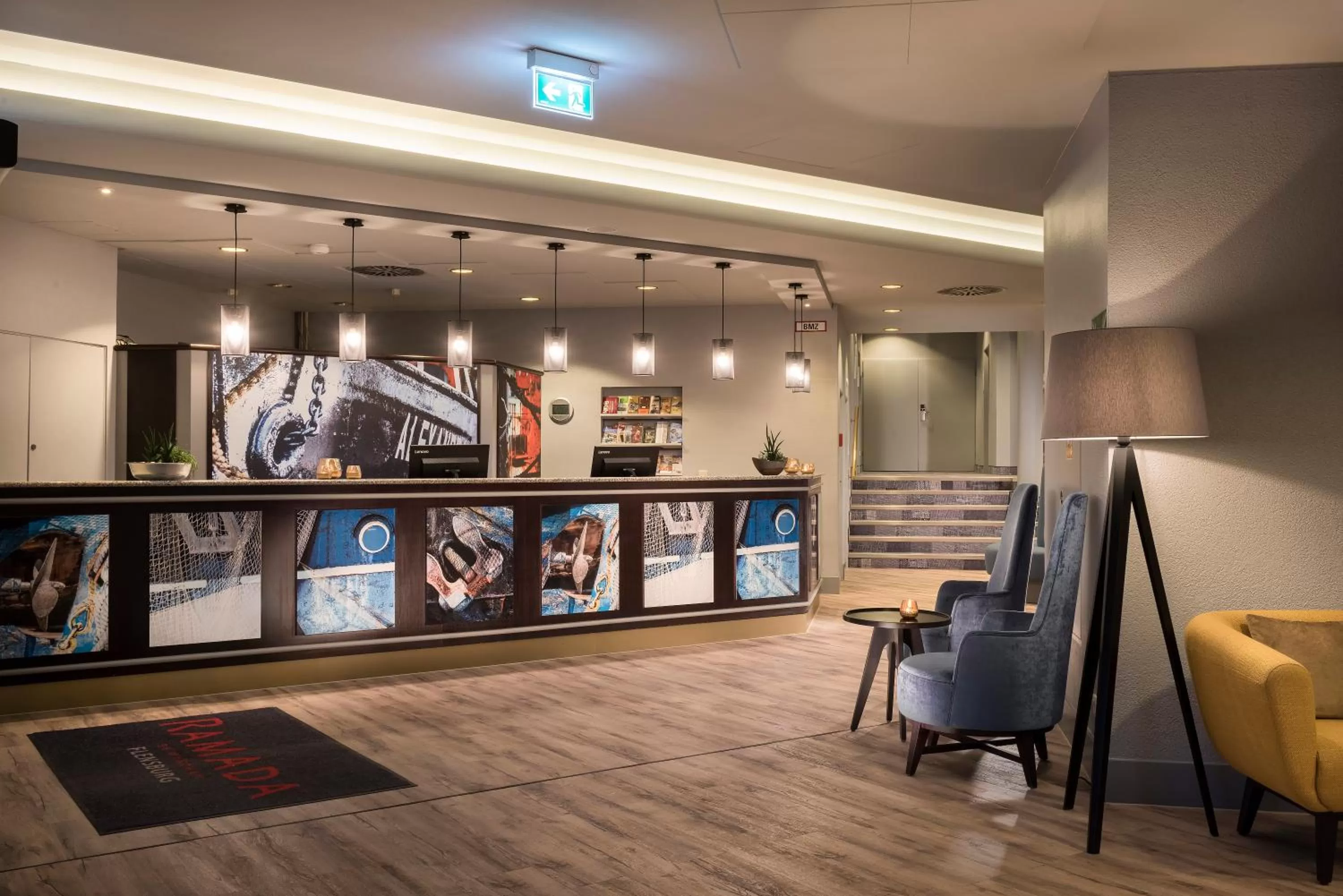 Lobby or reception in Ramada by Wyndham Flensburg City