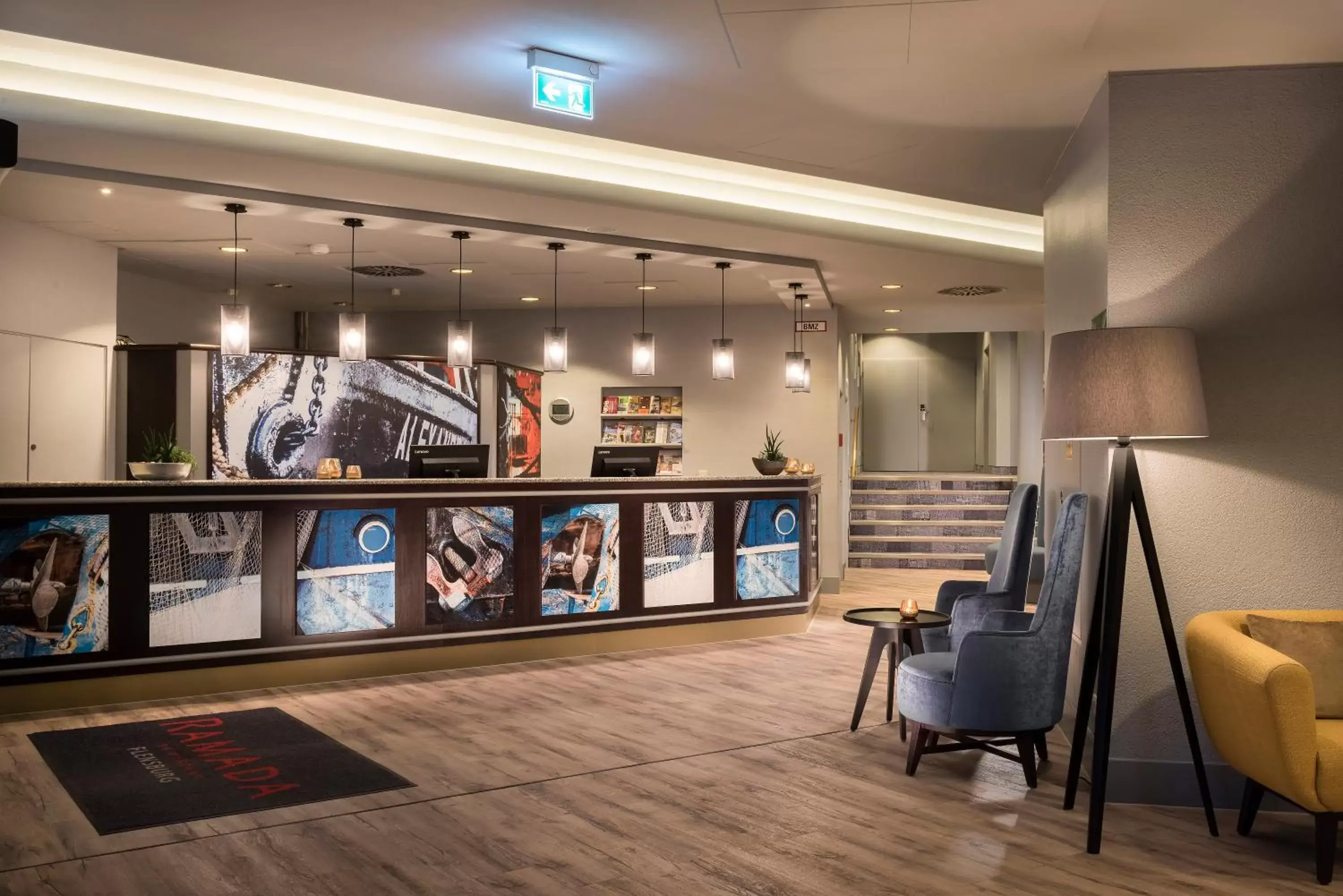 Lobby or reception in Ramada by Wyndham Flensburg City Lobby or reception in Ramada by Wyndham Flensburg City