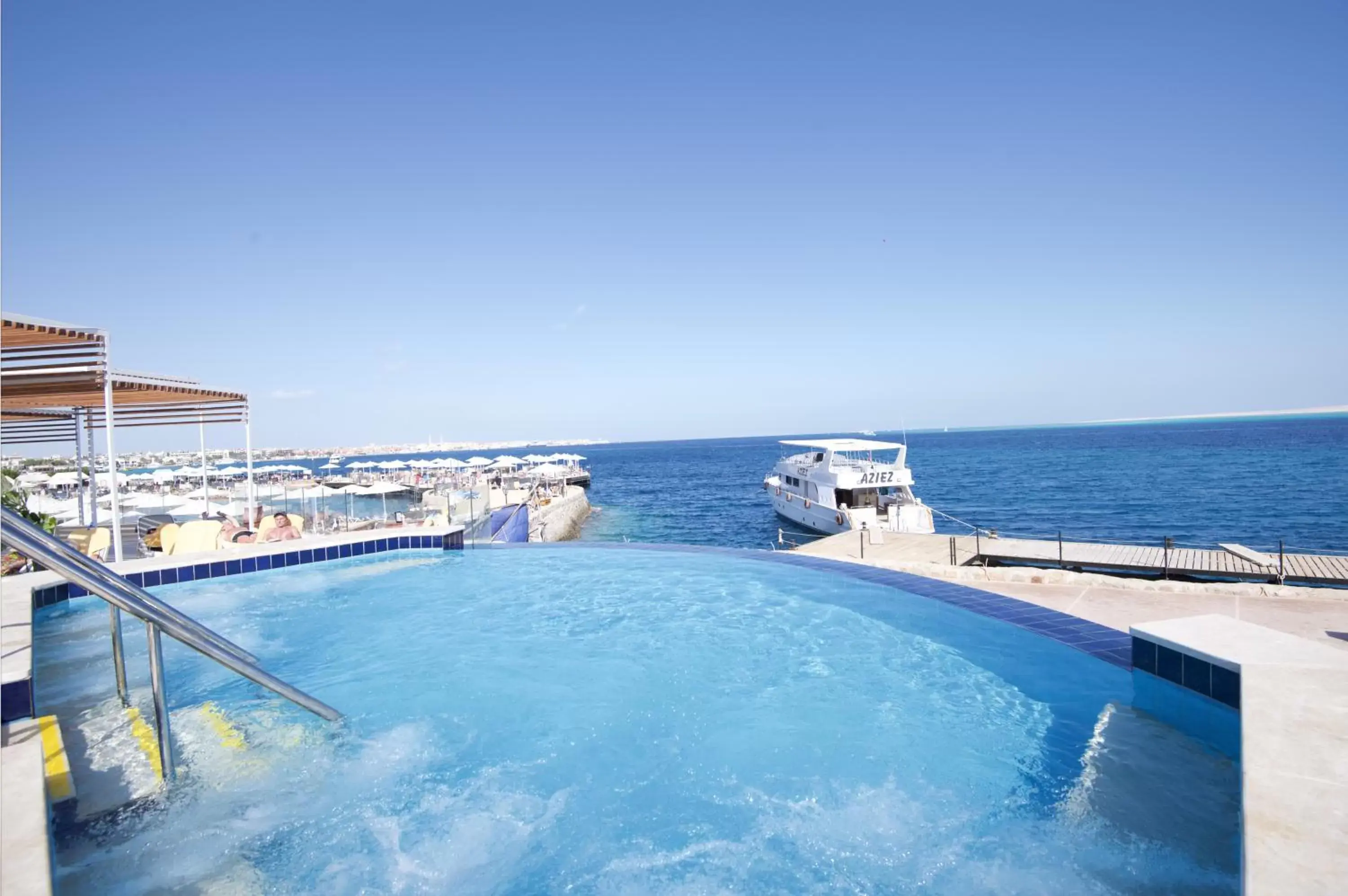 Hot Tub, Swimming Pool in Sunrise Holidays Resort -Adults Only