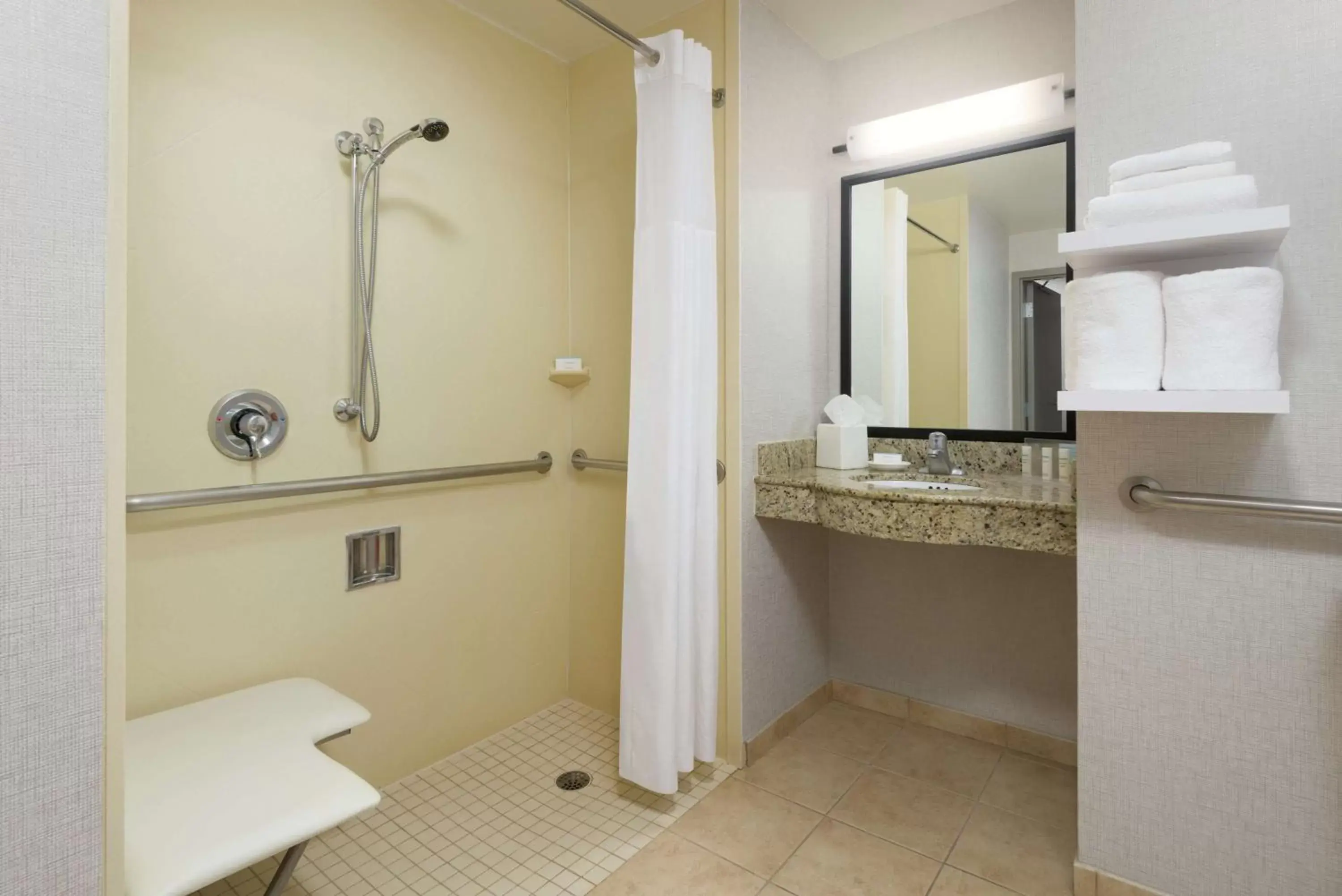 Bathroom in Hampton Inn & Suites National Harbor/Alexandria Area