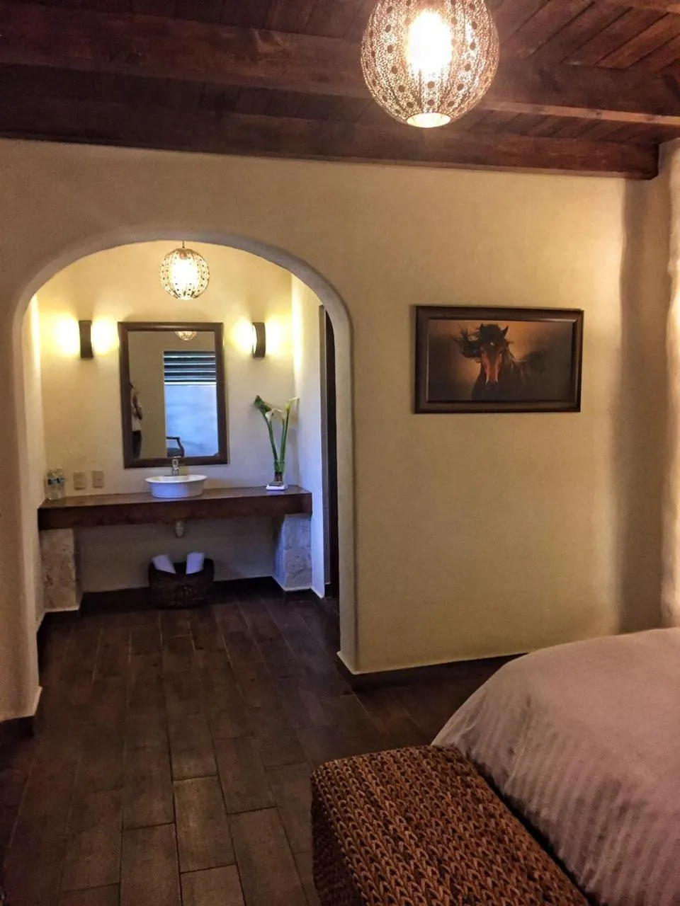 Bed in Hotel Boutique Rancho San Jorge