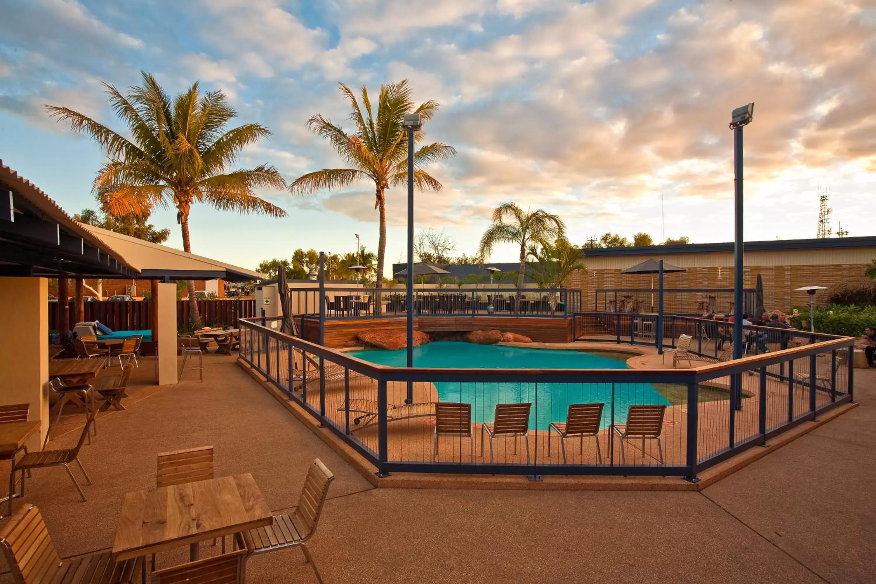 Pool View in Potshot Hotel Resort