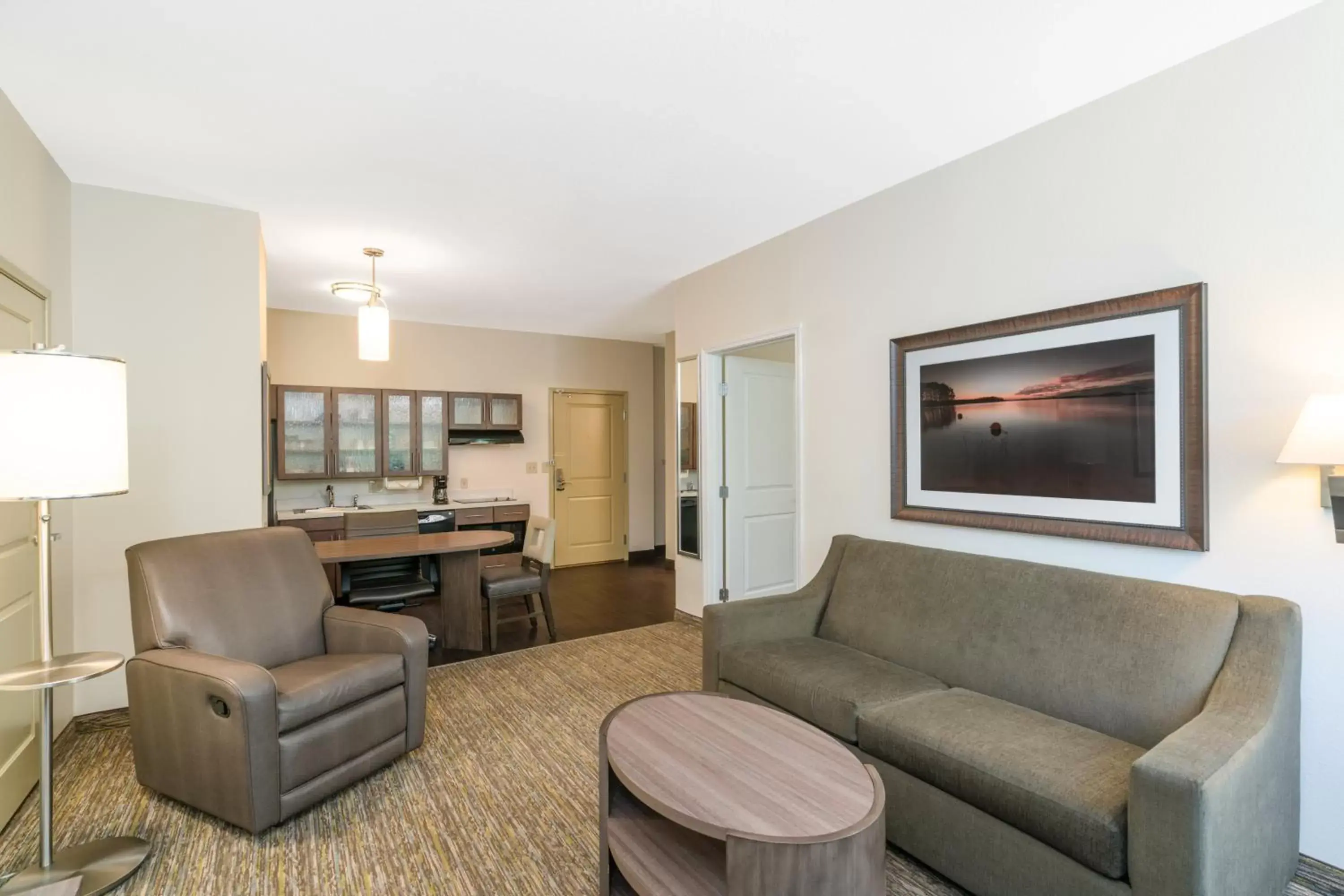 Photo of the whole room, Seating Area in Candlewood Suites Auburn, an IHG Hotel