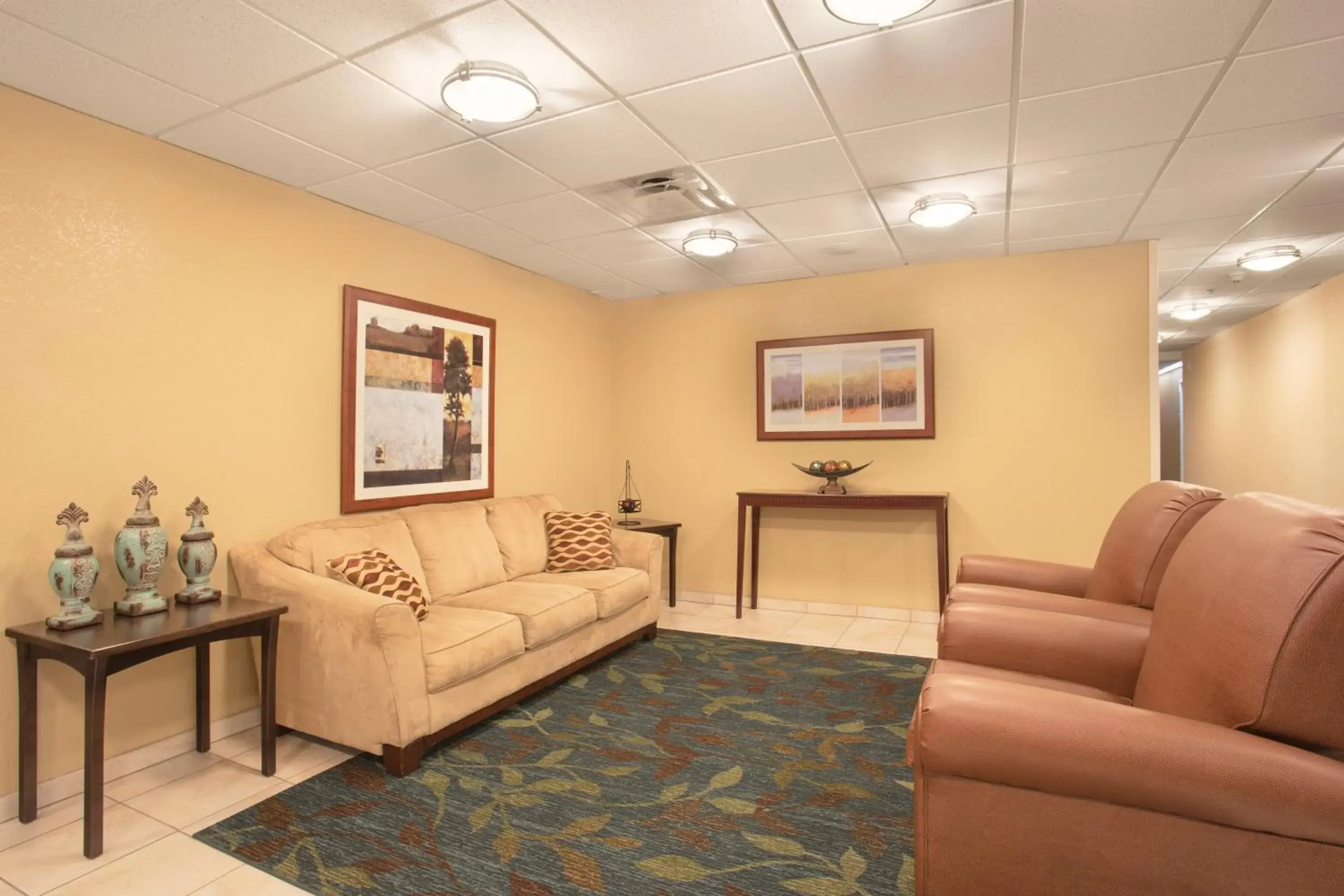Property building, Seating Area in Candlewood Suites Yuma, an IHG Hotel