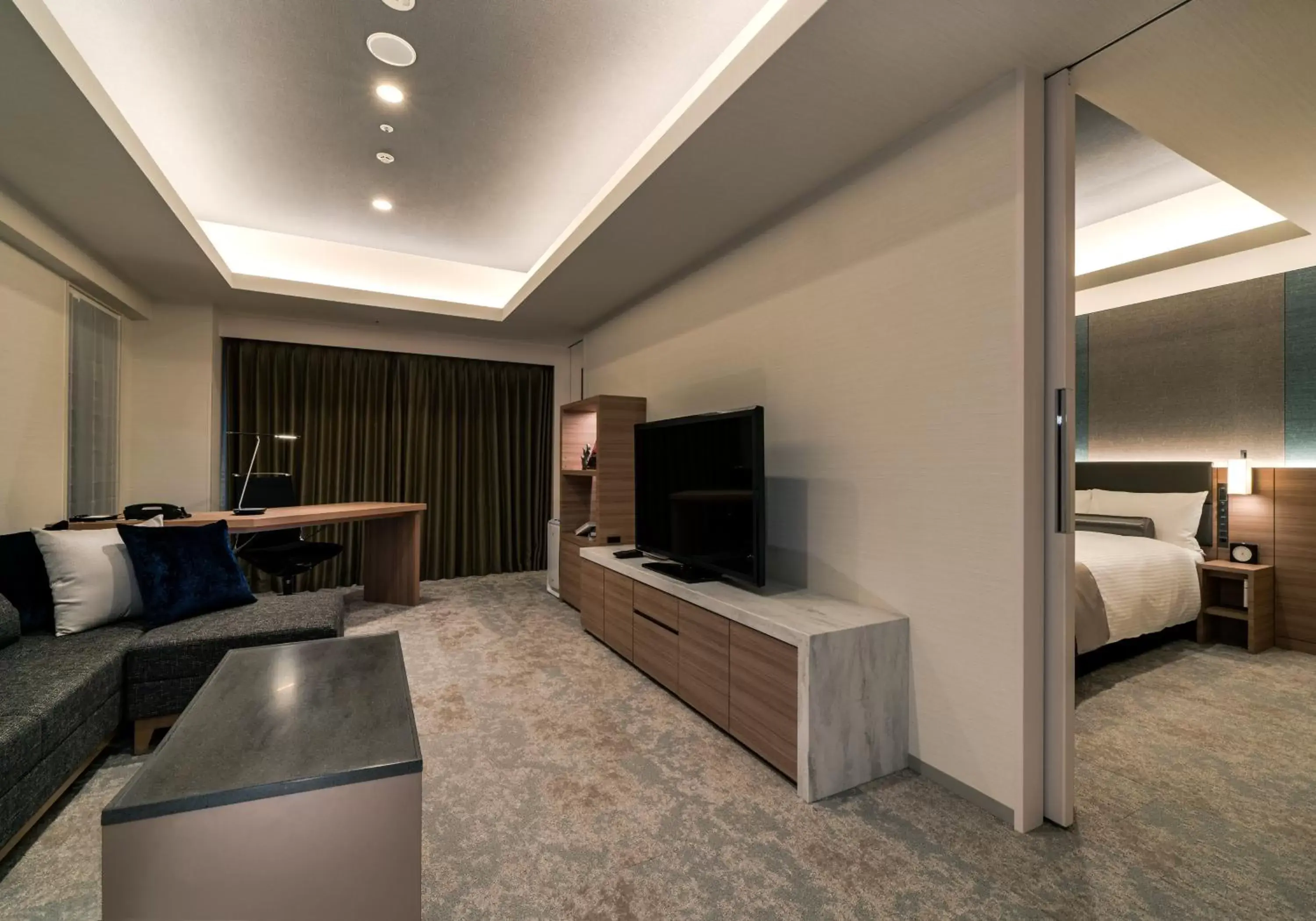 Bed in Daiwa Roynet Hotel Himeji Bed in Daiwa Roynet Hotel Himeji