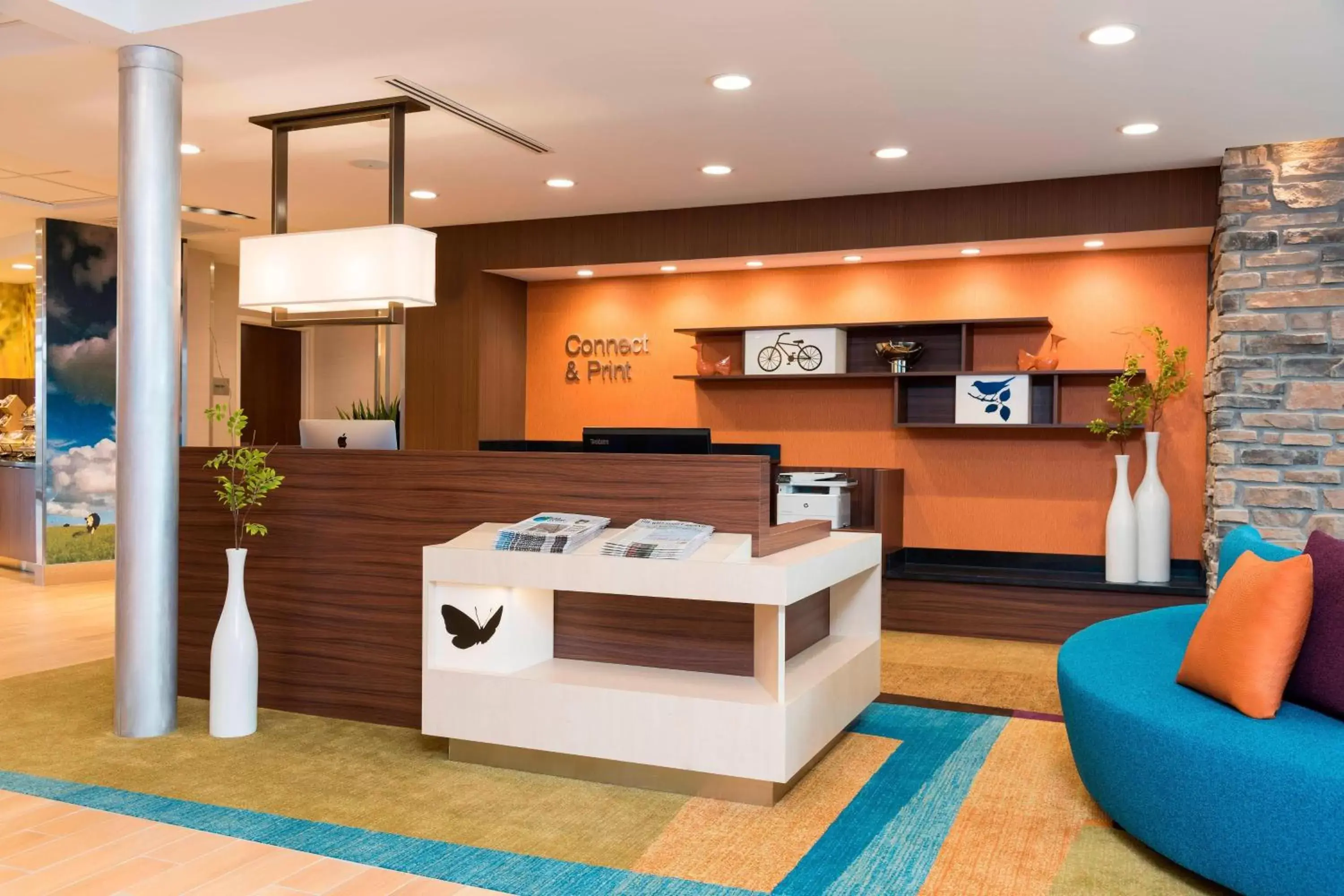 Business facilities, Lobby/Reception in Fairfield Inn & Suites by Marriott Medina
