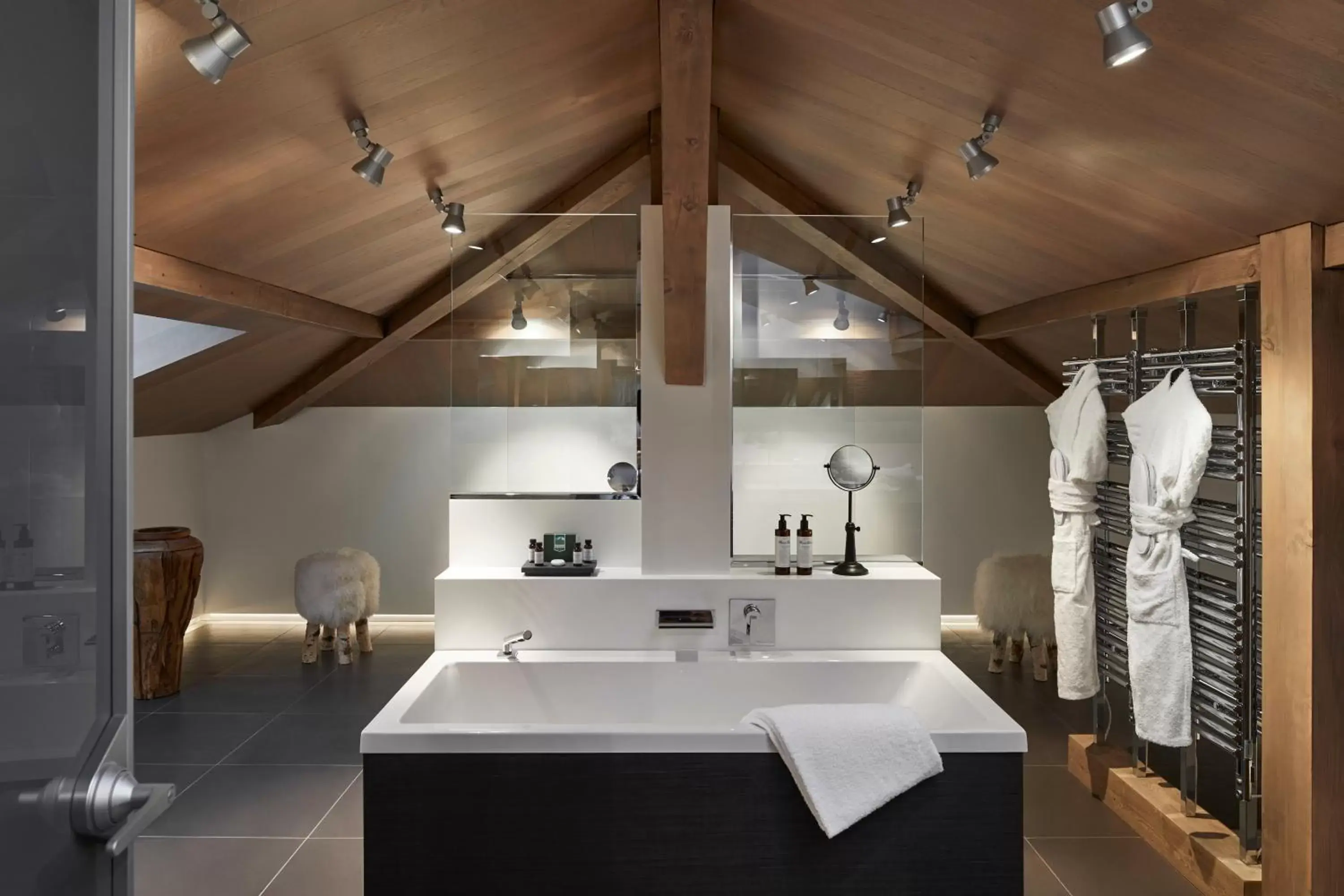 Shower, Bathroom in Chalet Alpen Valley, Mont-Blanc