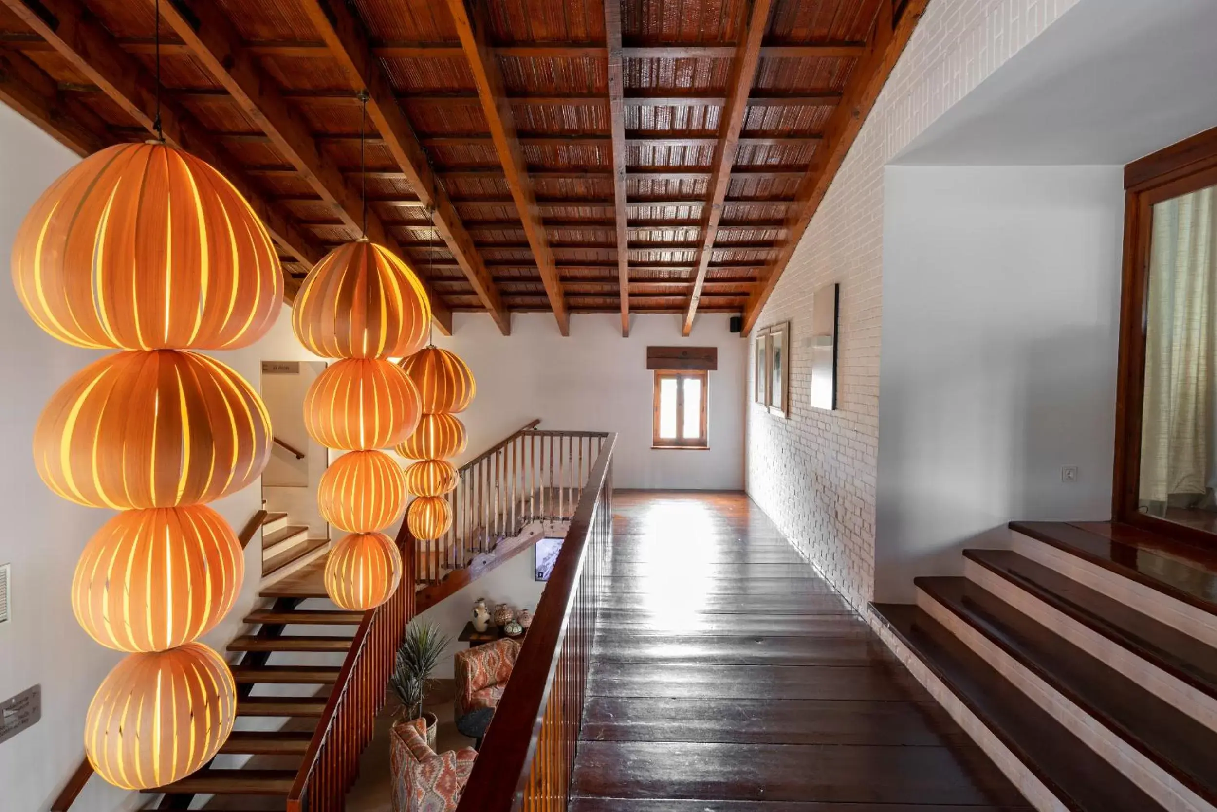 Lobby or reception in Parador de Mazagón