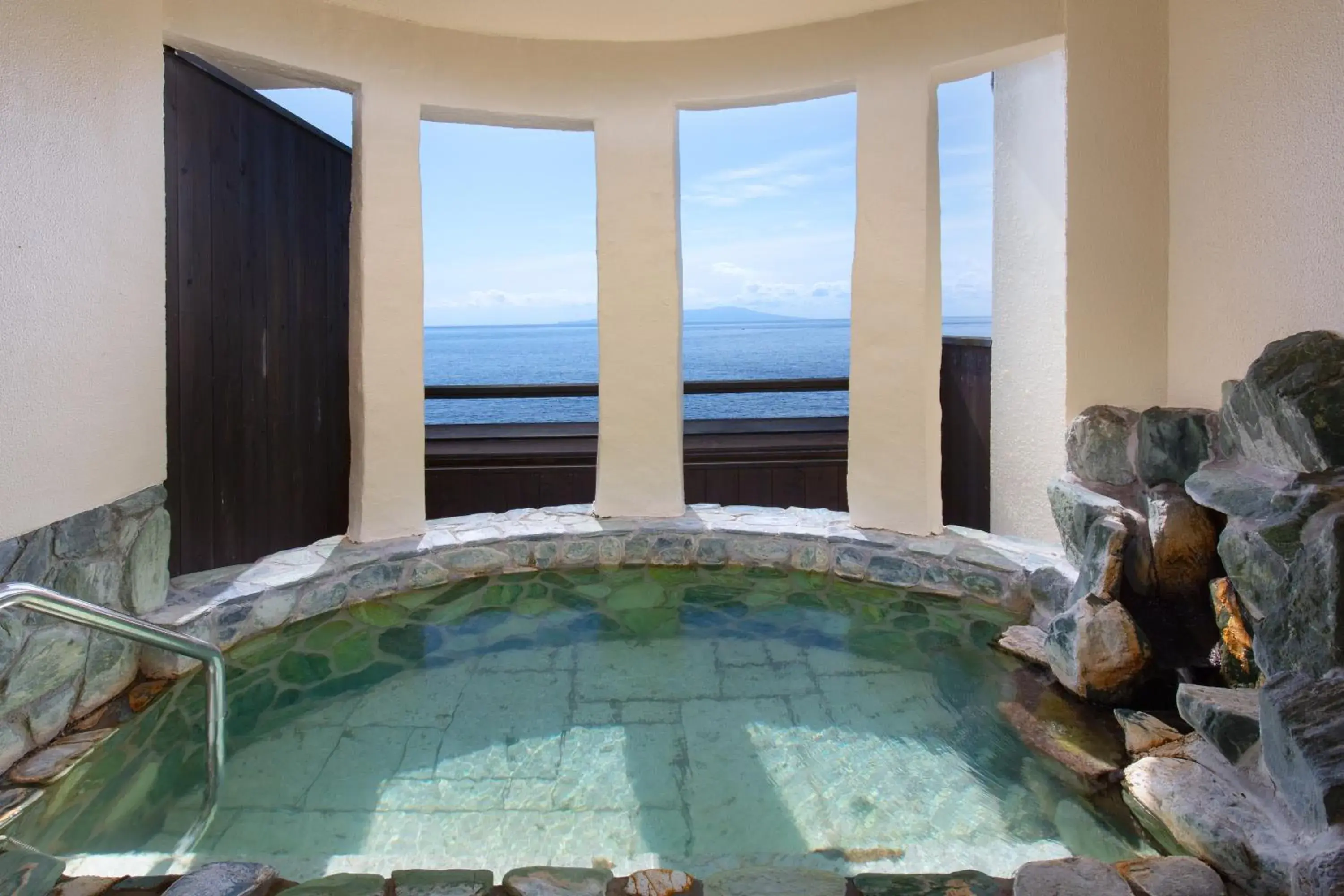 Hot Spring Bath, Swimming Pool in Tsuruya Kisshotei