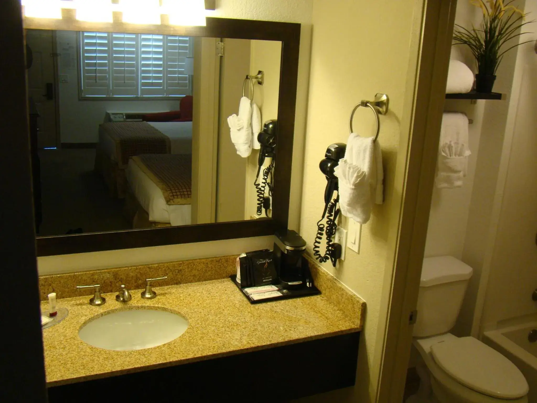 Bathroom in Ramada by Wyndham Tempe/At Arizona Mills Mall