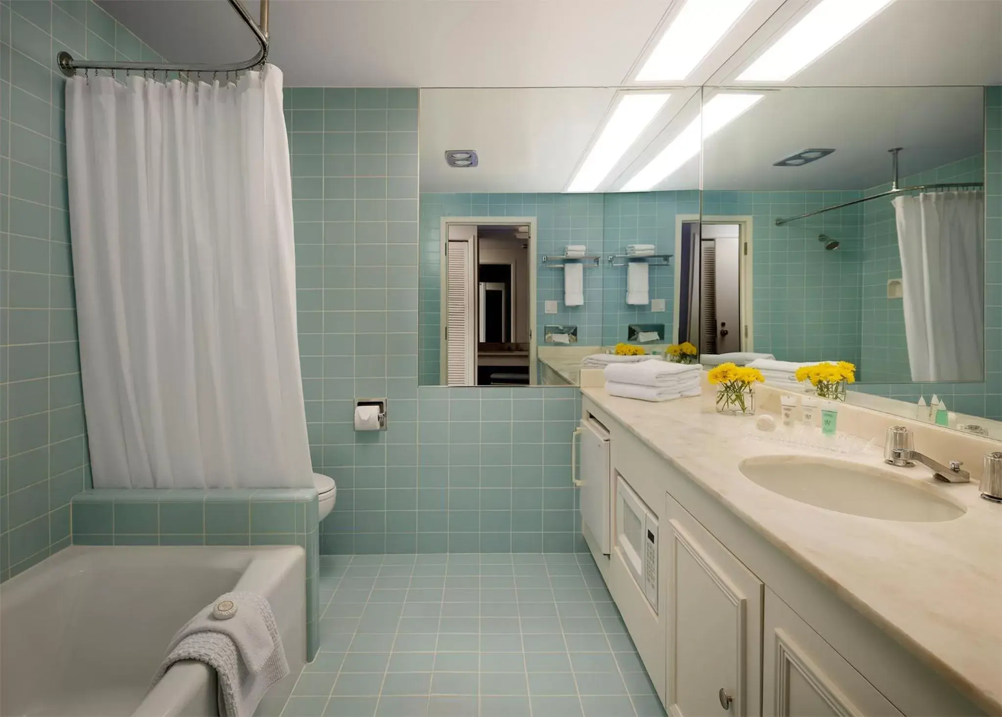 Bathroom in Little America Hotel - Wyoming