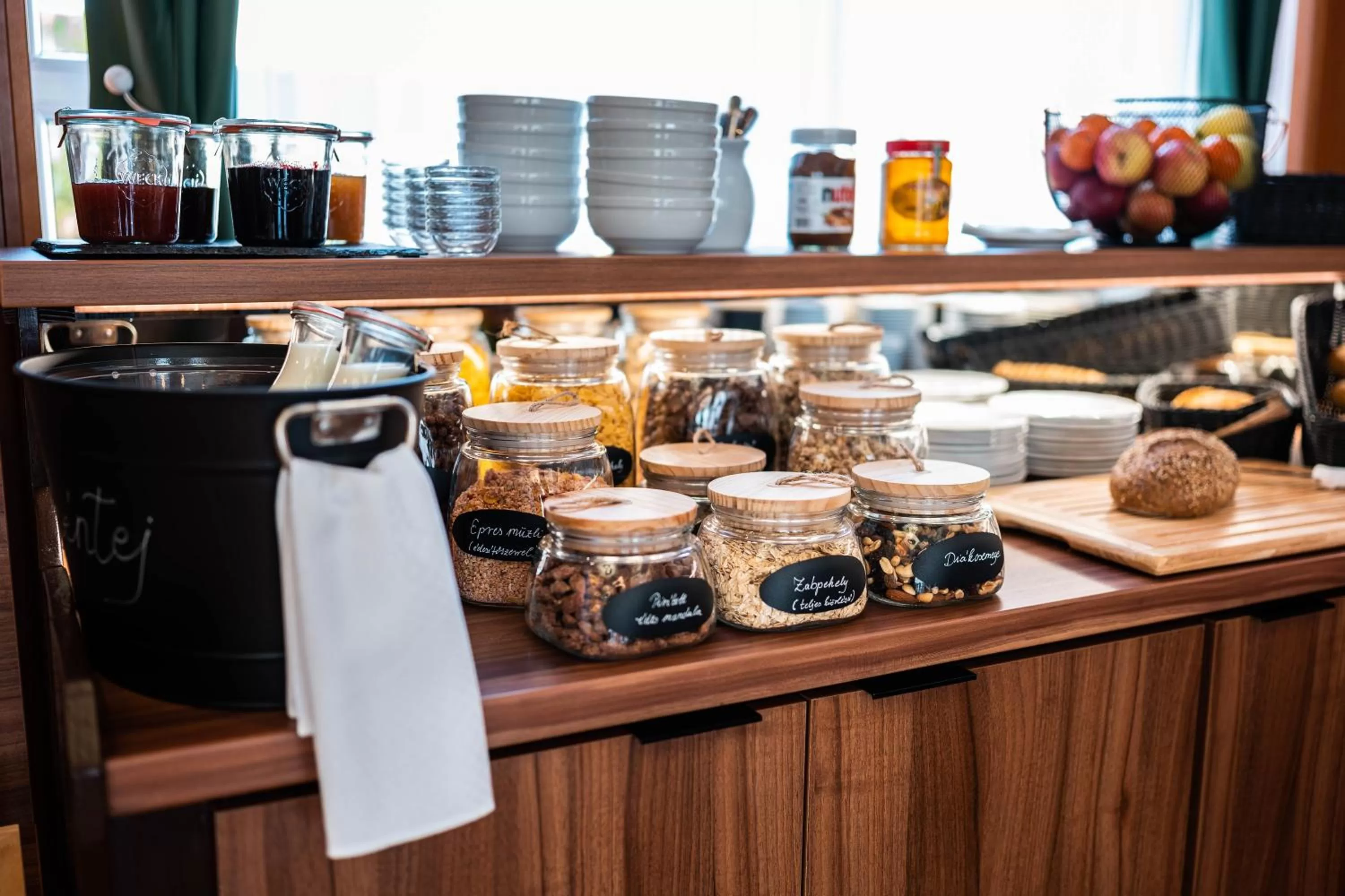 Food and drinks in Szent János Hotel