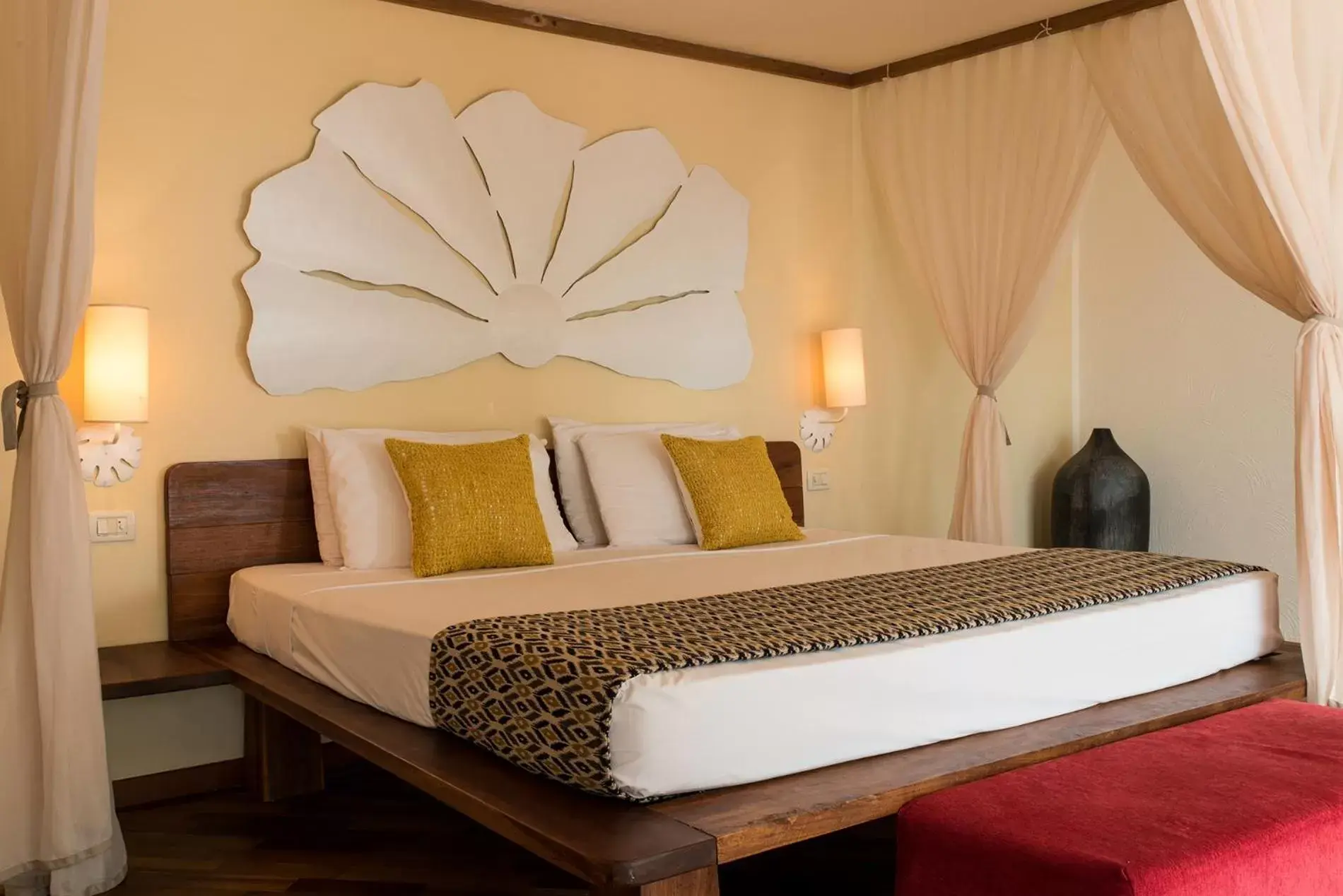 Bed in Essque Zalu Zanzibar