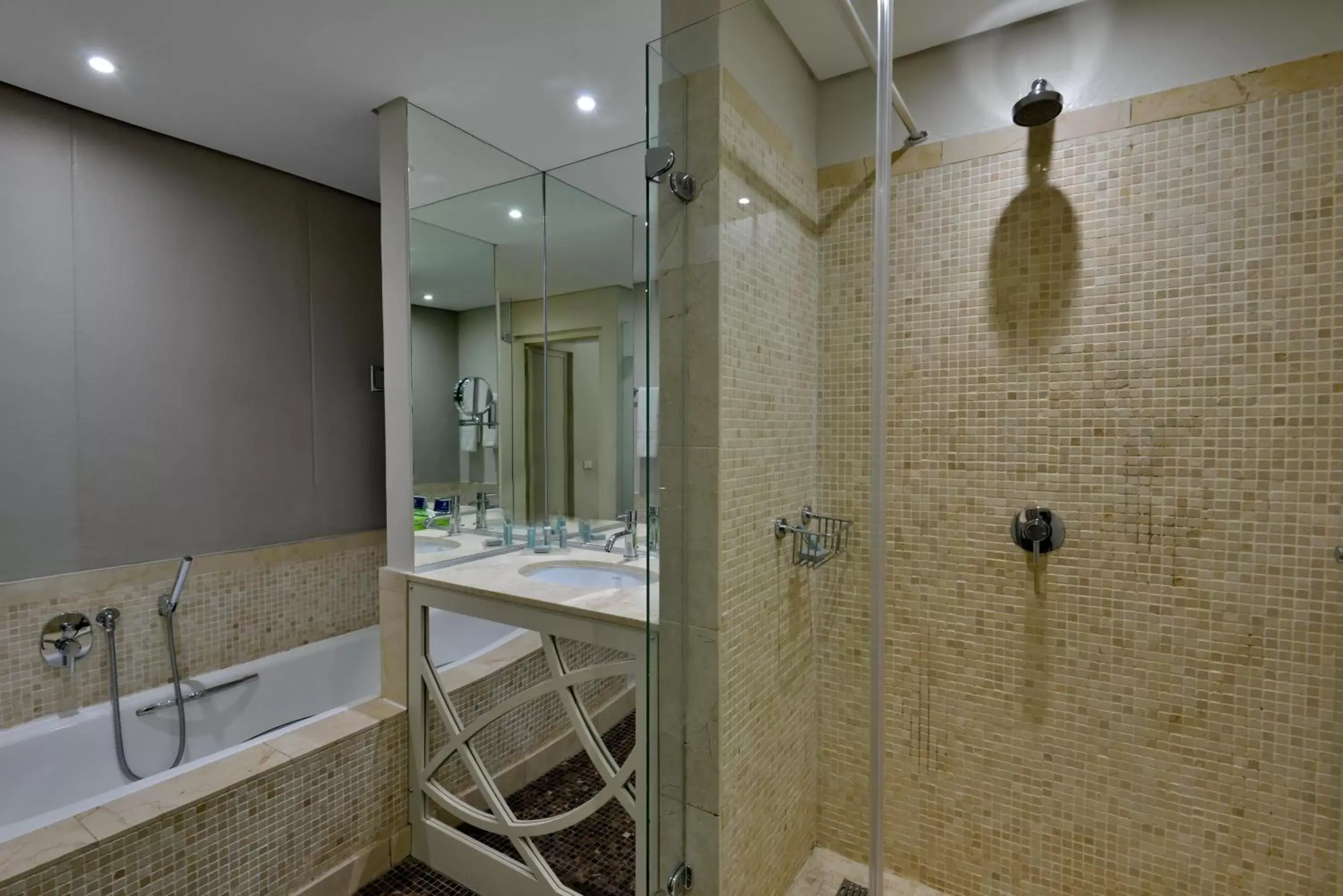 Shower, Bathroom in Lagoon Beach Hotel & Spa