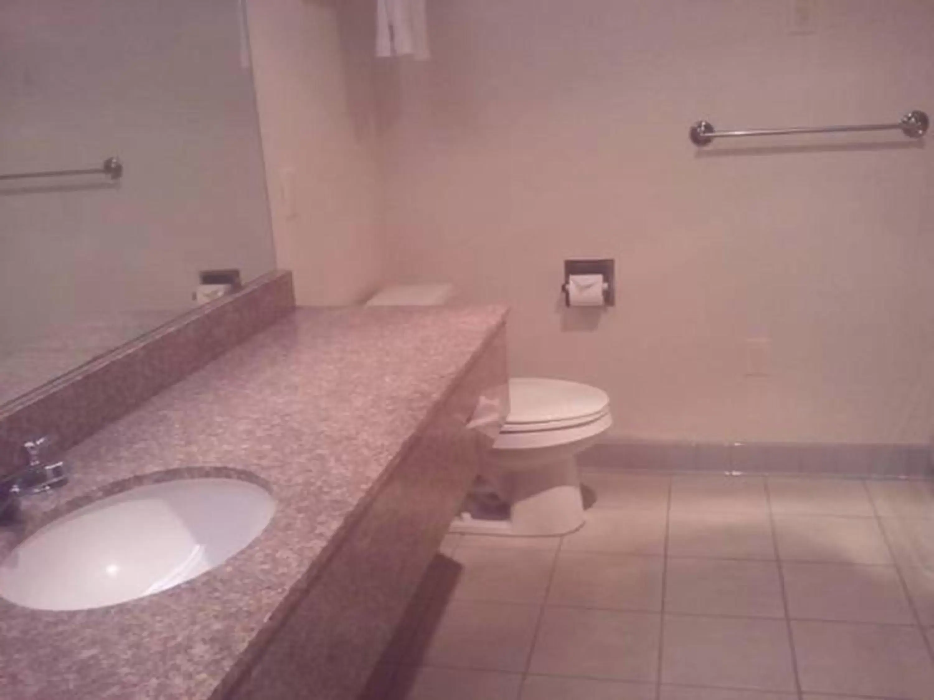 Bathroom in Quality Inn & Suites Schoharie near Howe Caverns